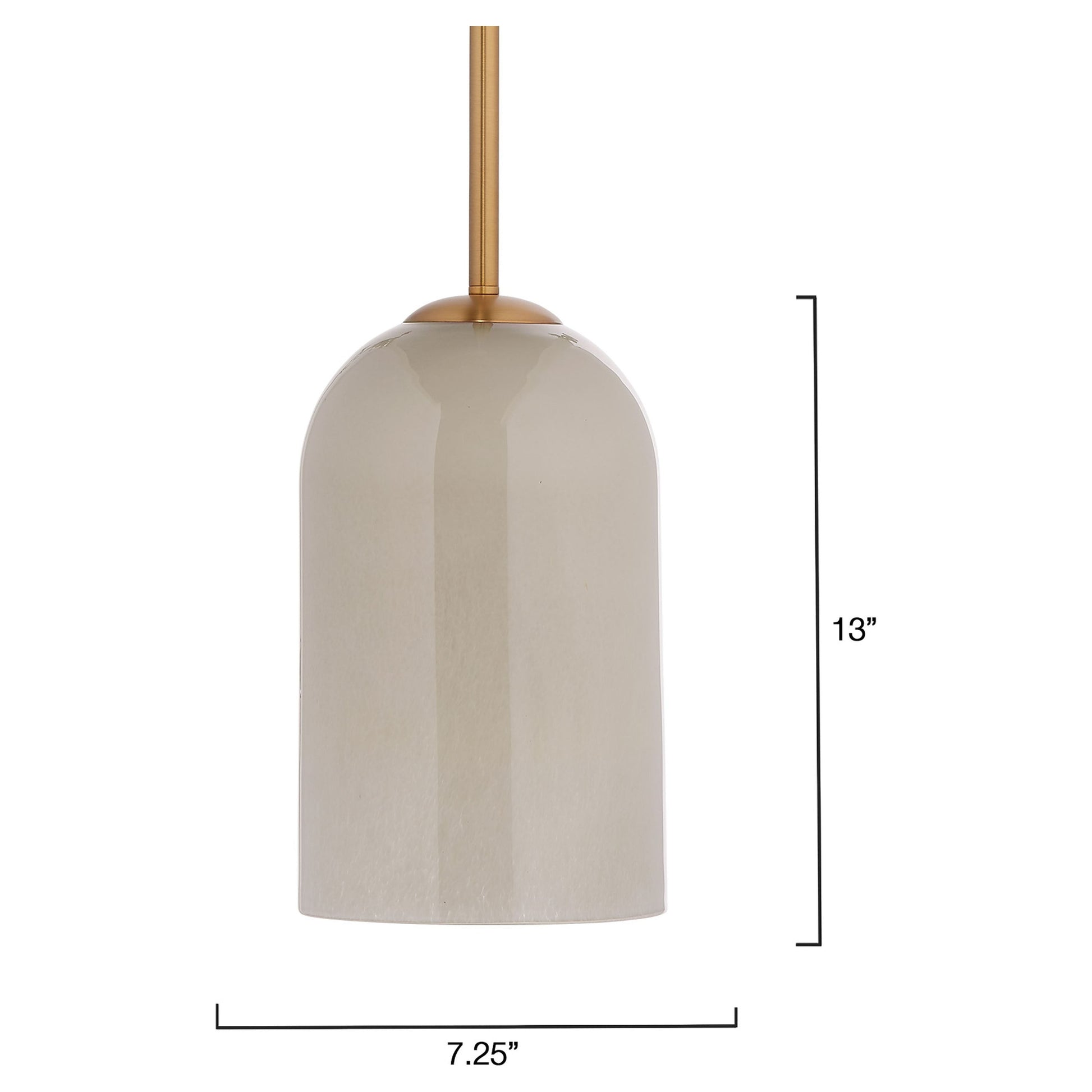 Holt 1-Light Glass Pendant by Jamie Young