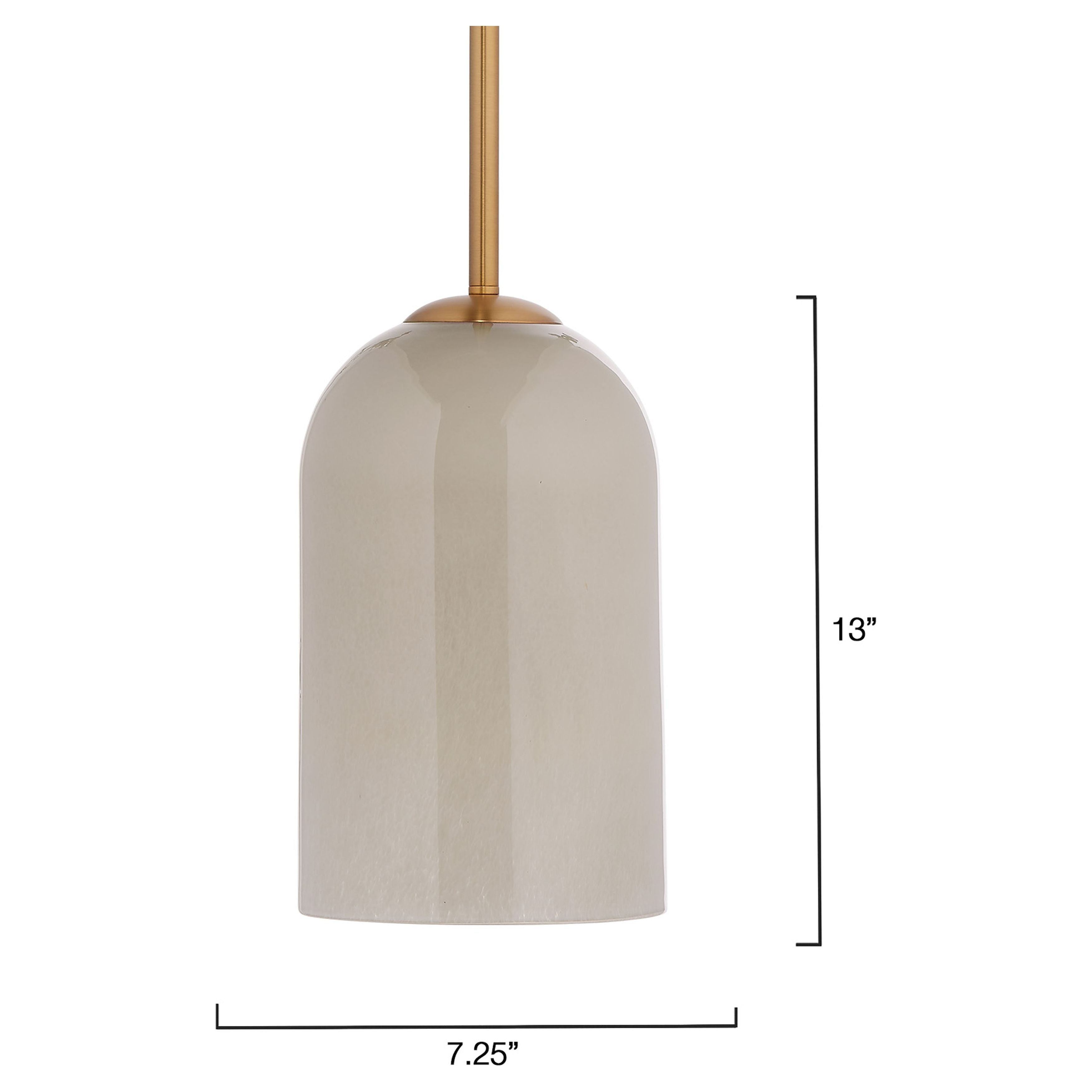 Holt 1-Light Glass Pendant by Jamie Young