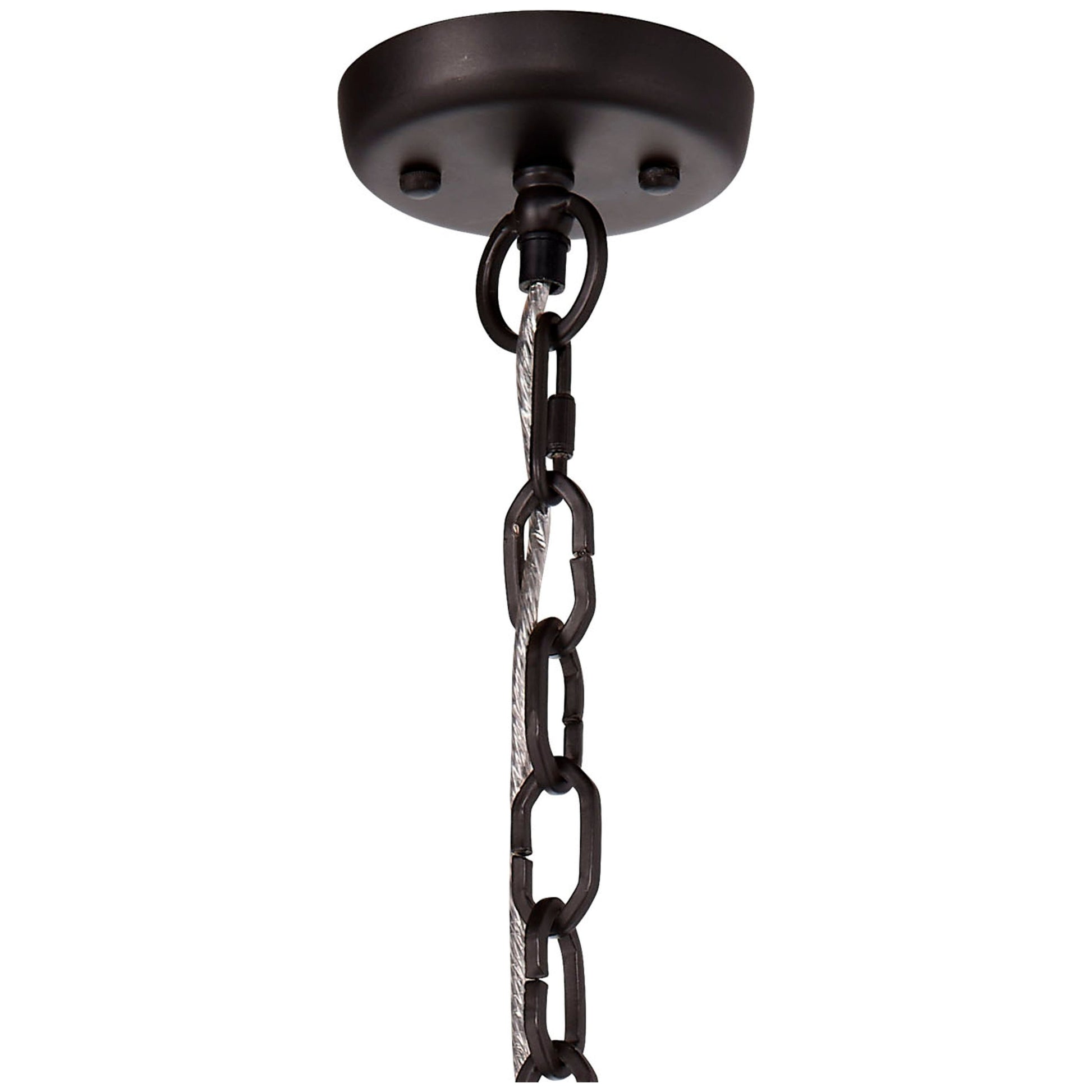 Imperial 1-Light Glass and Metal Pendant by Jamie Young