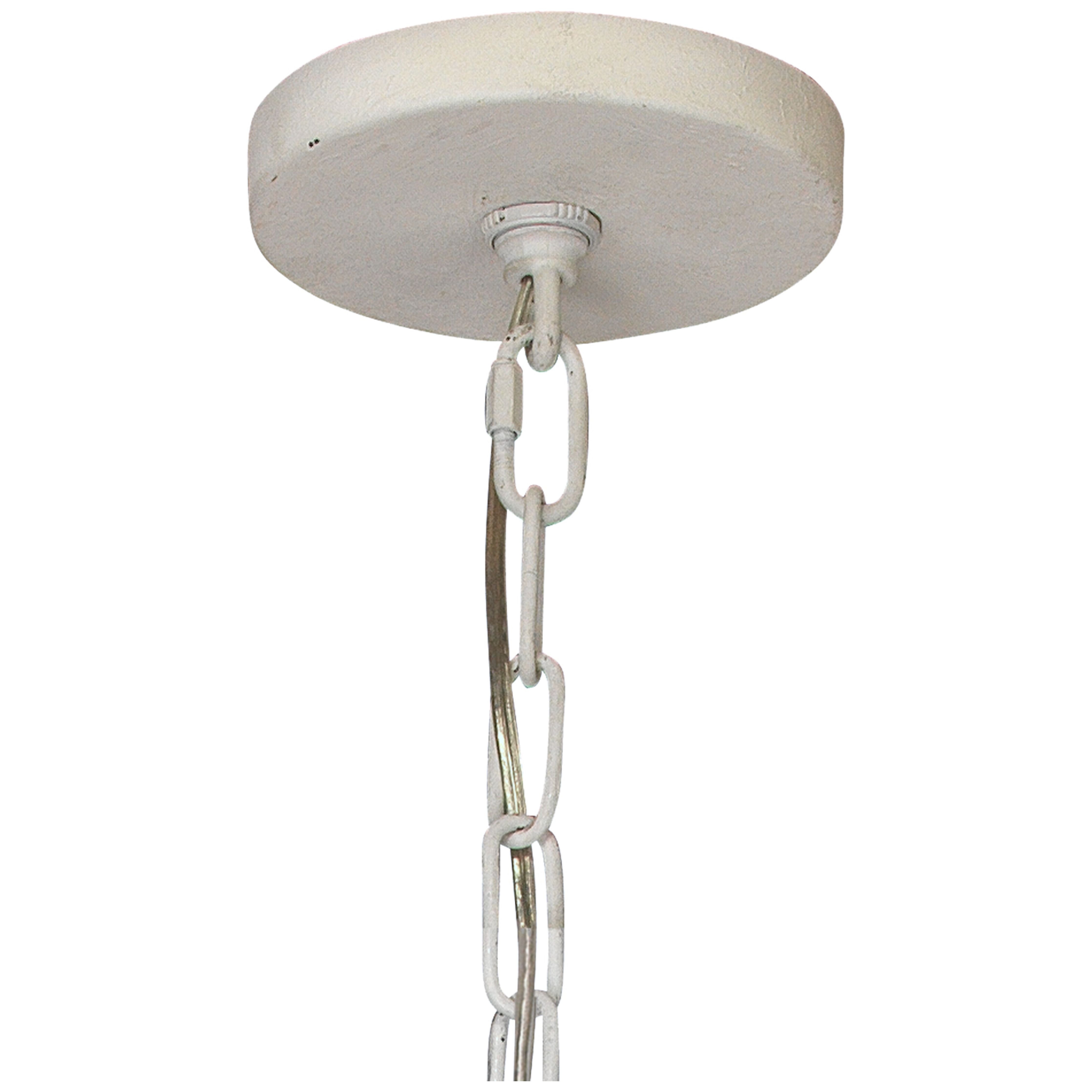 Mercer Two-Tier Gesso Chandelier by Jamie Young