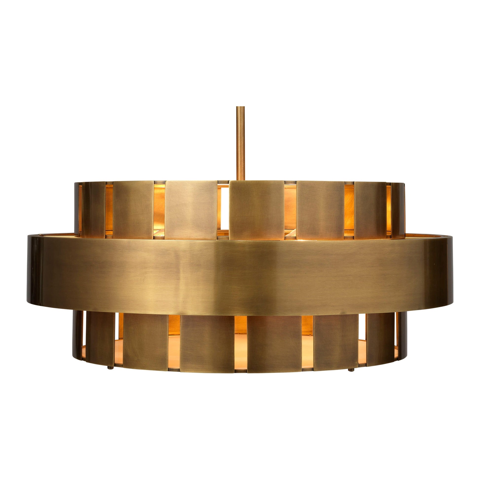 Orbit Steel 4-Light Chandelier by Jamie Young