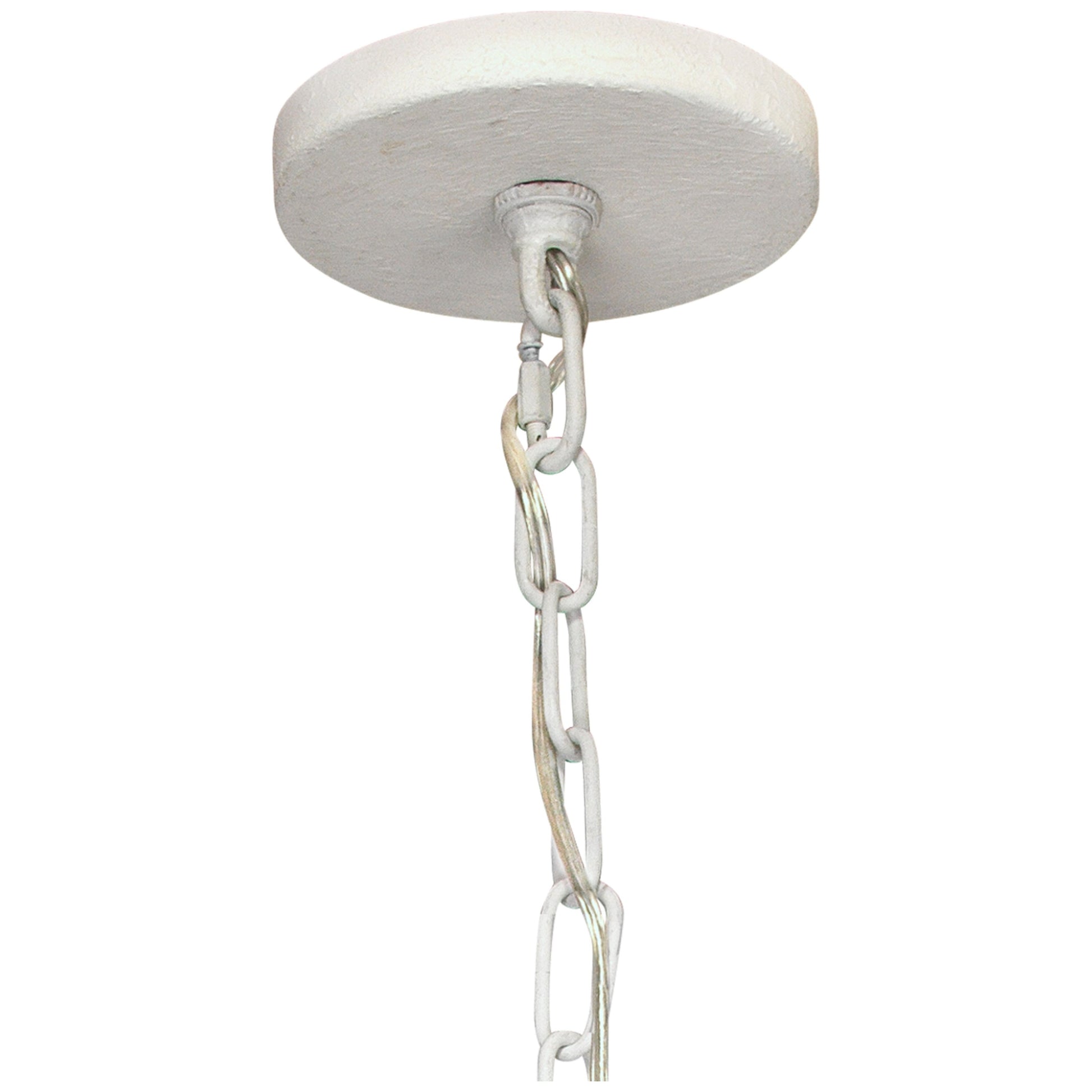 Park 8-Light Gesso Chandelier by Jamie Young