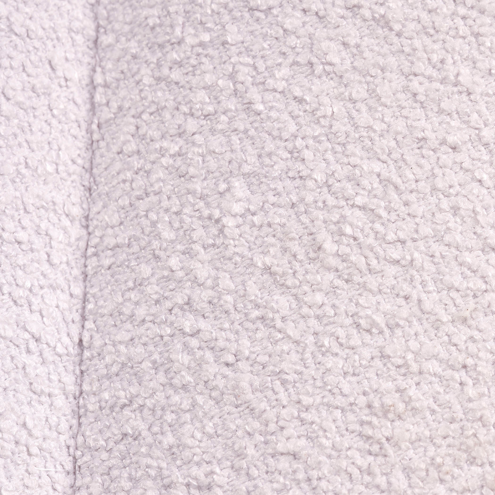 Scalloped 1-Light Pendant, Boucle Linen by Jamie Young
