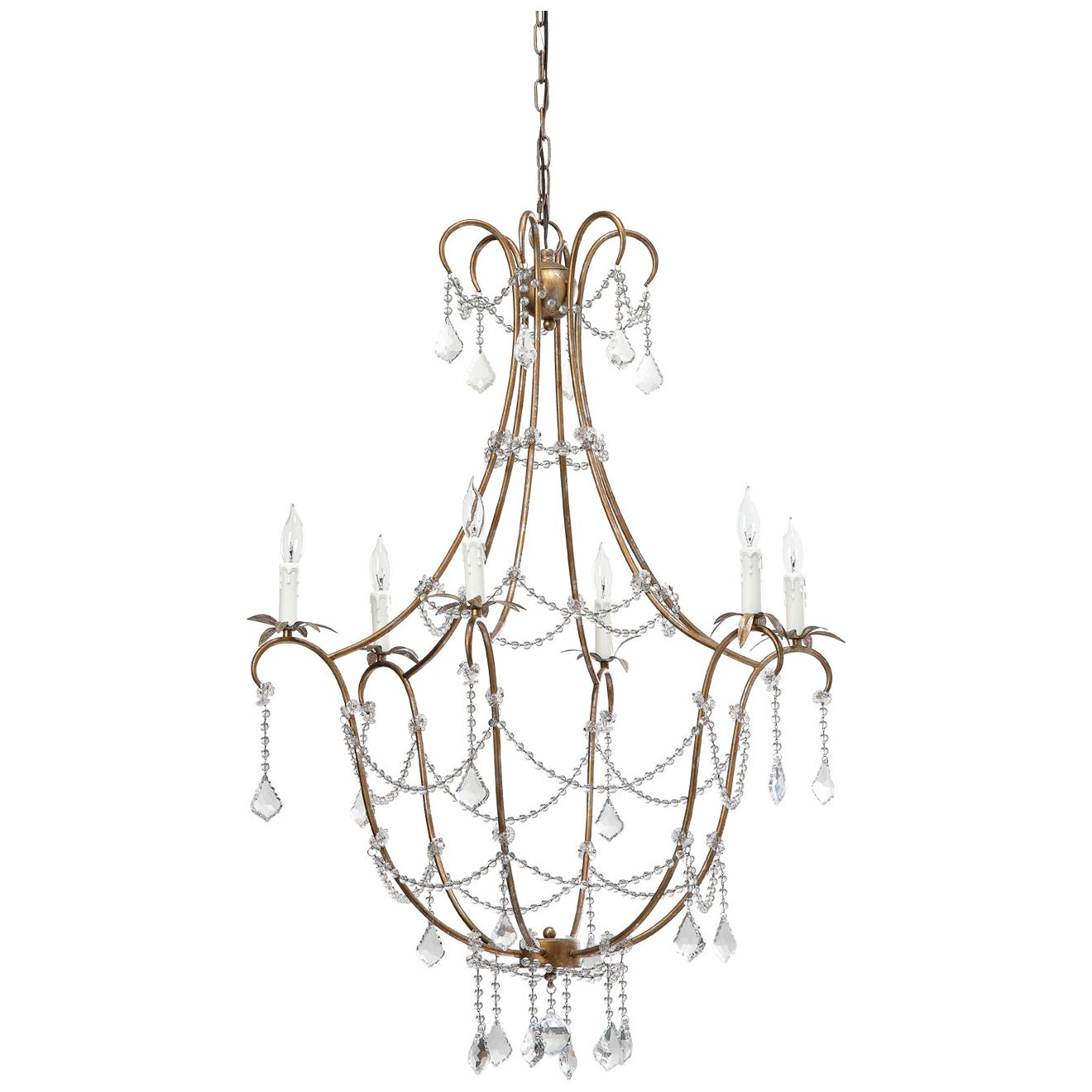 Scarlett Crystal Chandelier by Jamie Young