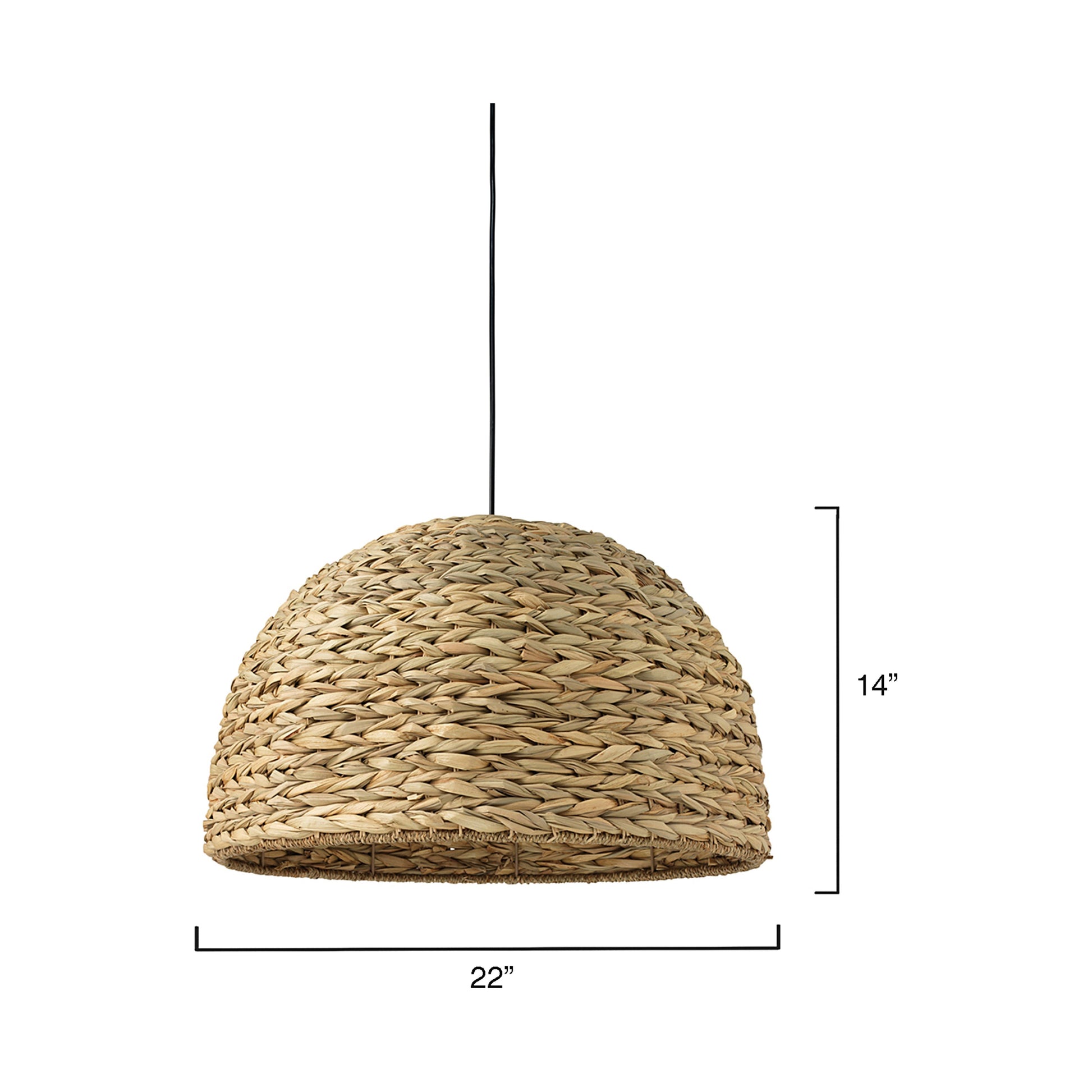 Shoreline Seagrass 1-Light Pendant by Jamie Young