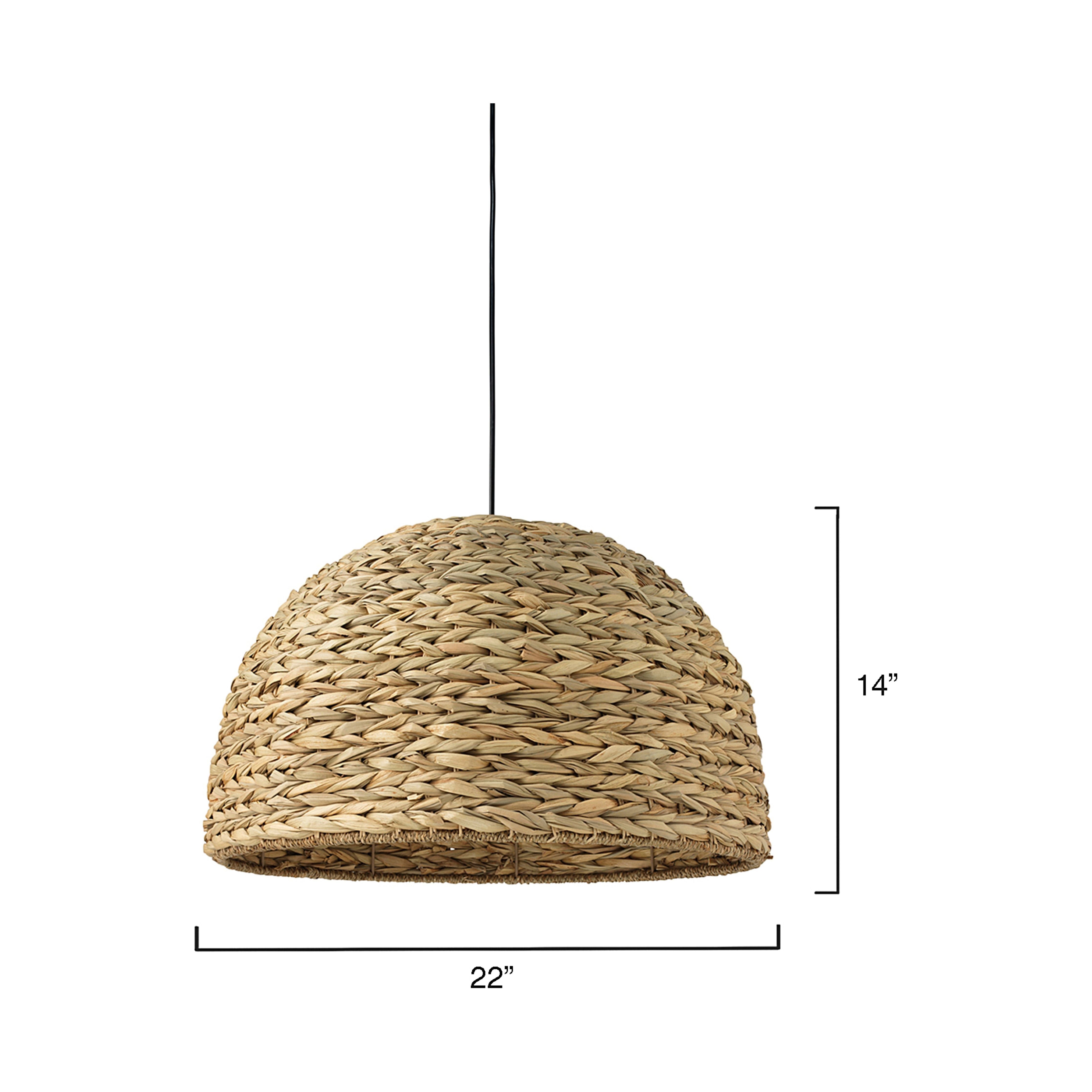 Shoreline Seagrass 1-Light Pendant by Jamie Young