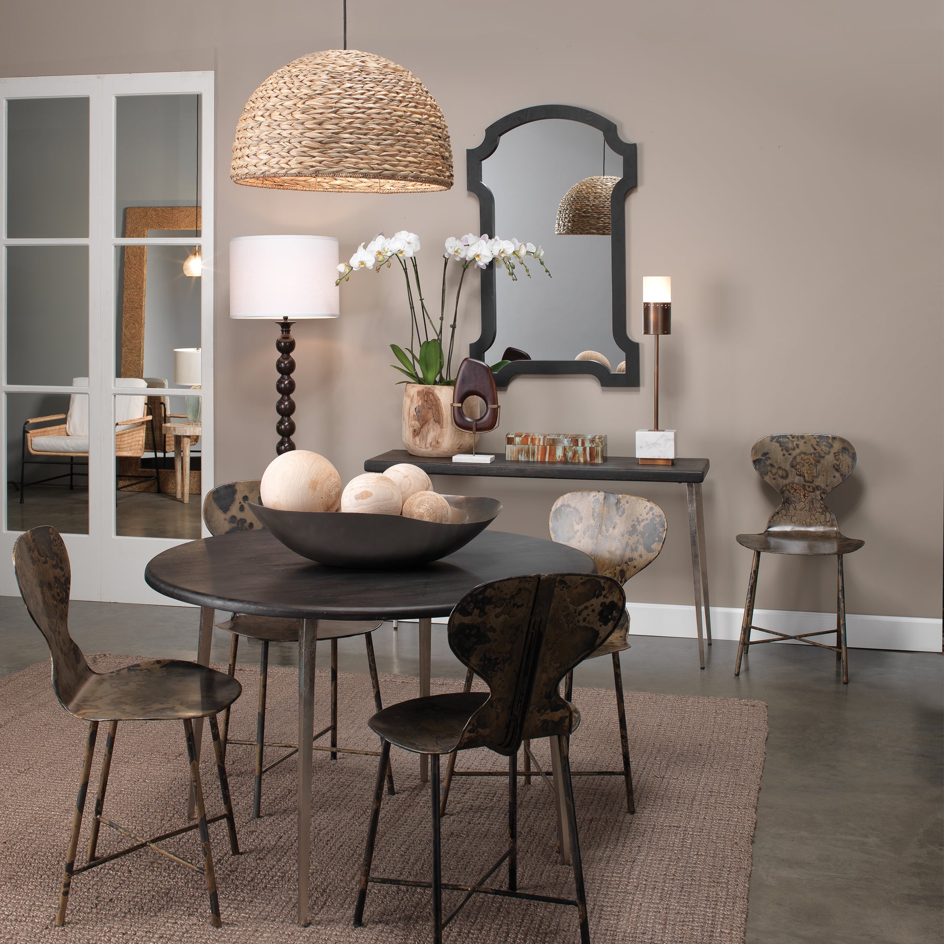 Shoreline Seagrass 1-Light Pendant by Jamie Young