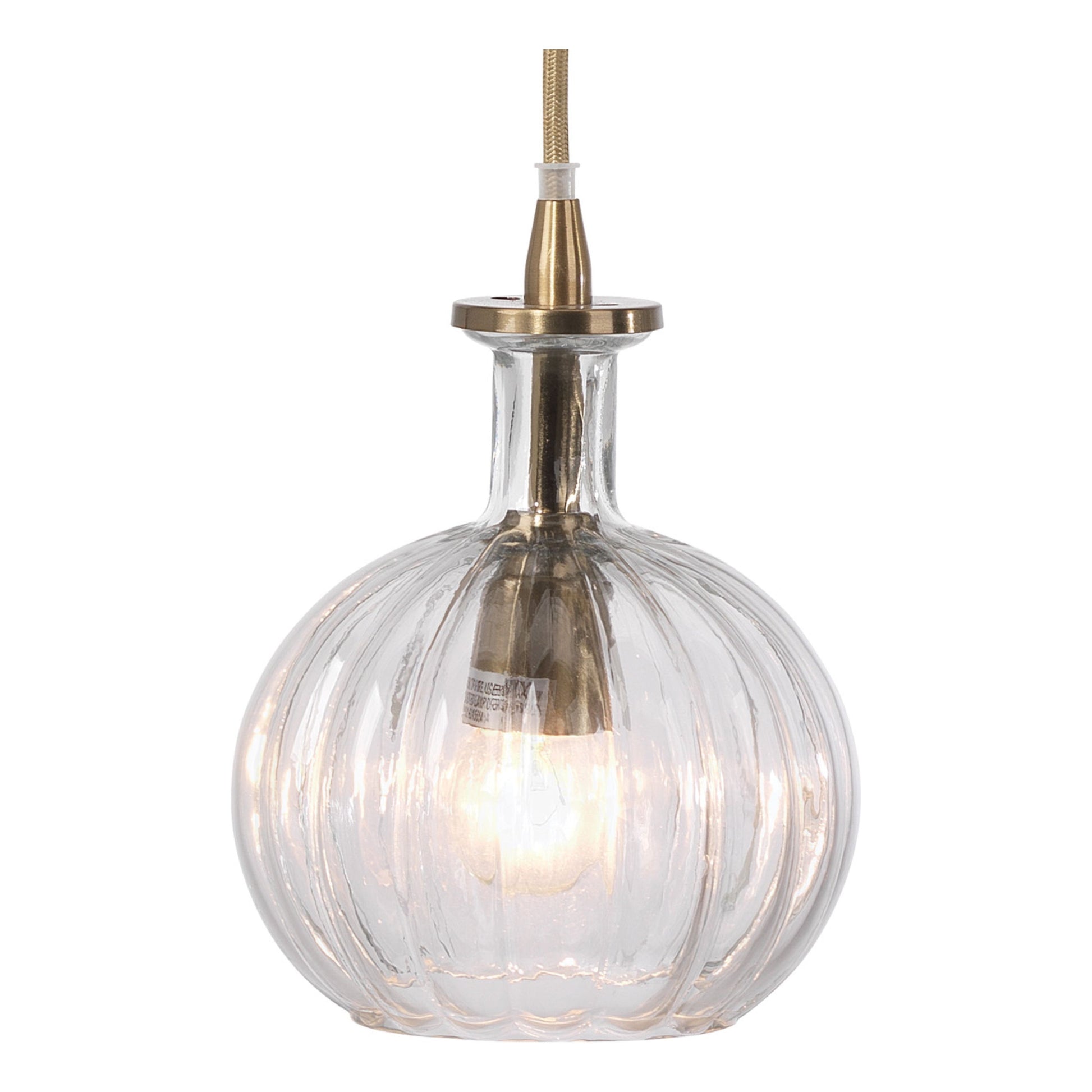 Sophia Carafe 1-Light Glass Pendant by Jamie Young