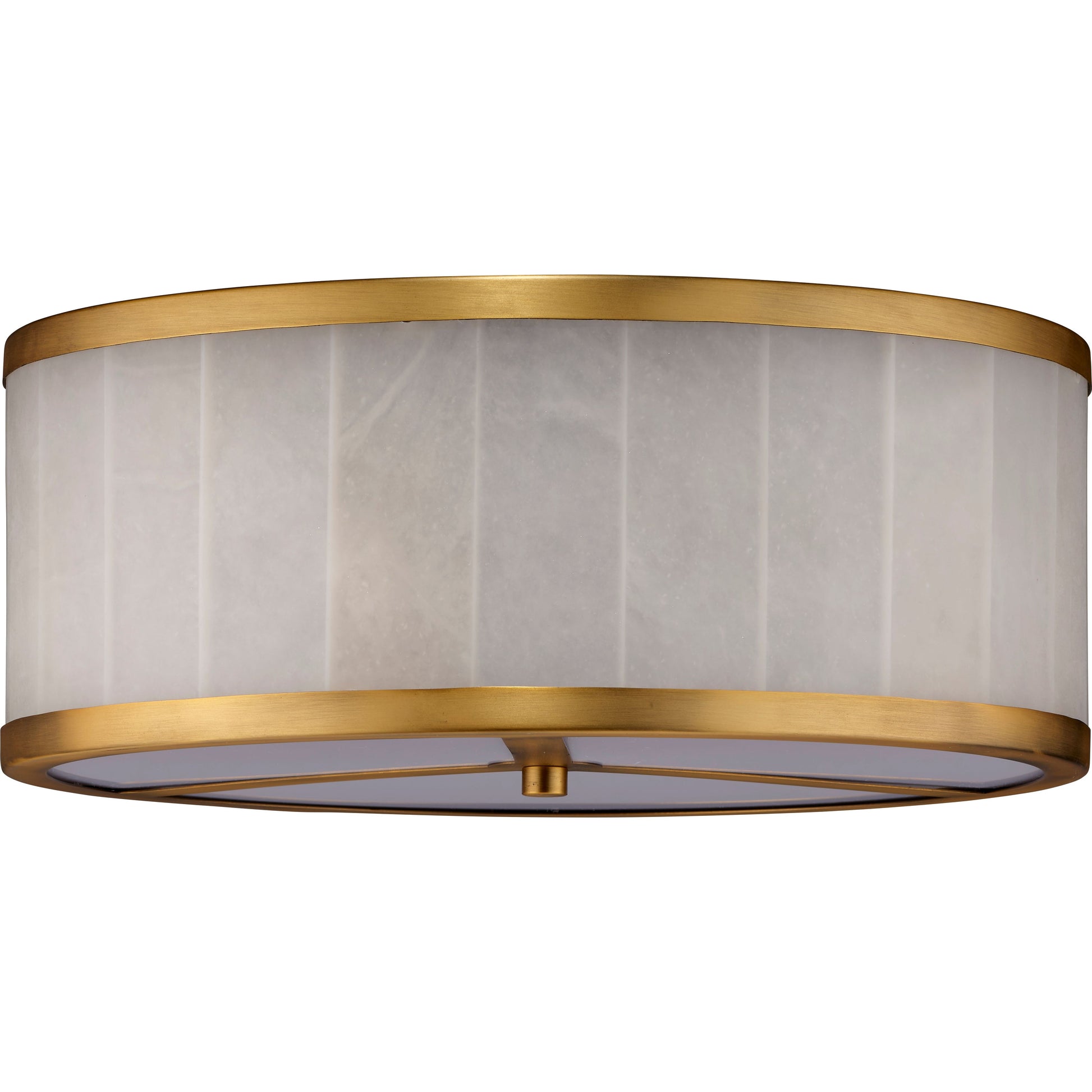 Upsala Alabaster Flush Mount Ceiling Light, Large by Jamie Young