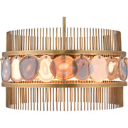 Upsala Agate 8-Light Chandelier by Jamie Young