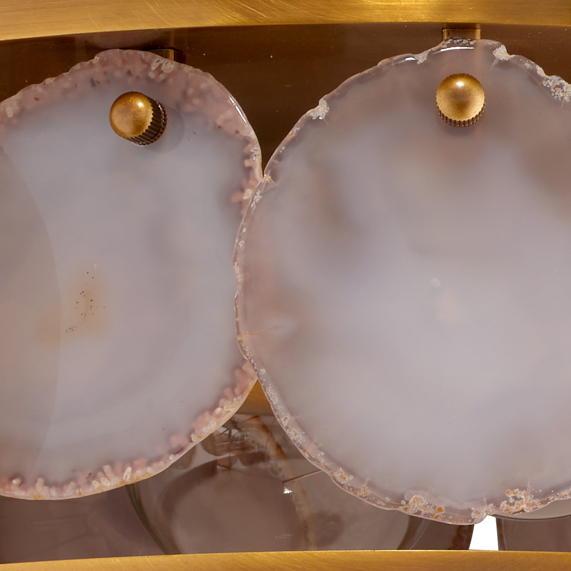 Upsala Agatge Flush Mount Ceiling Light, Small by Jamie Young