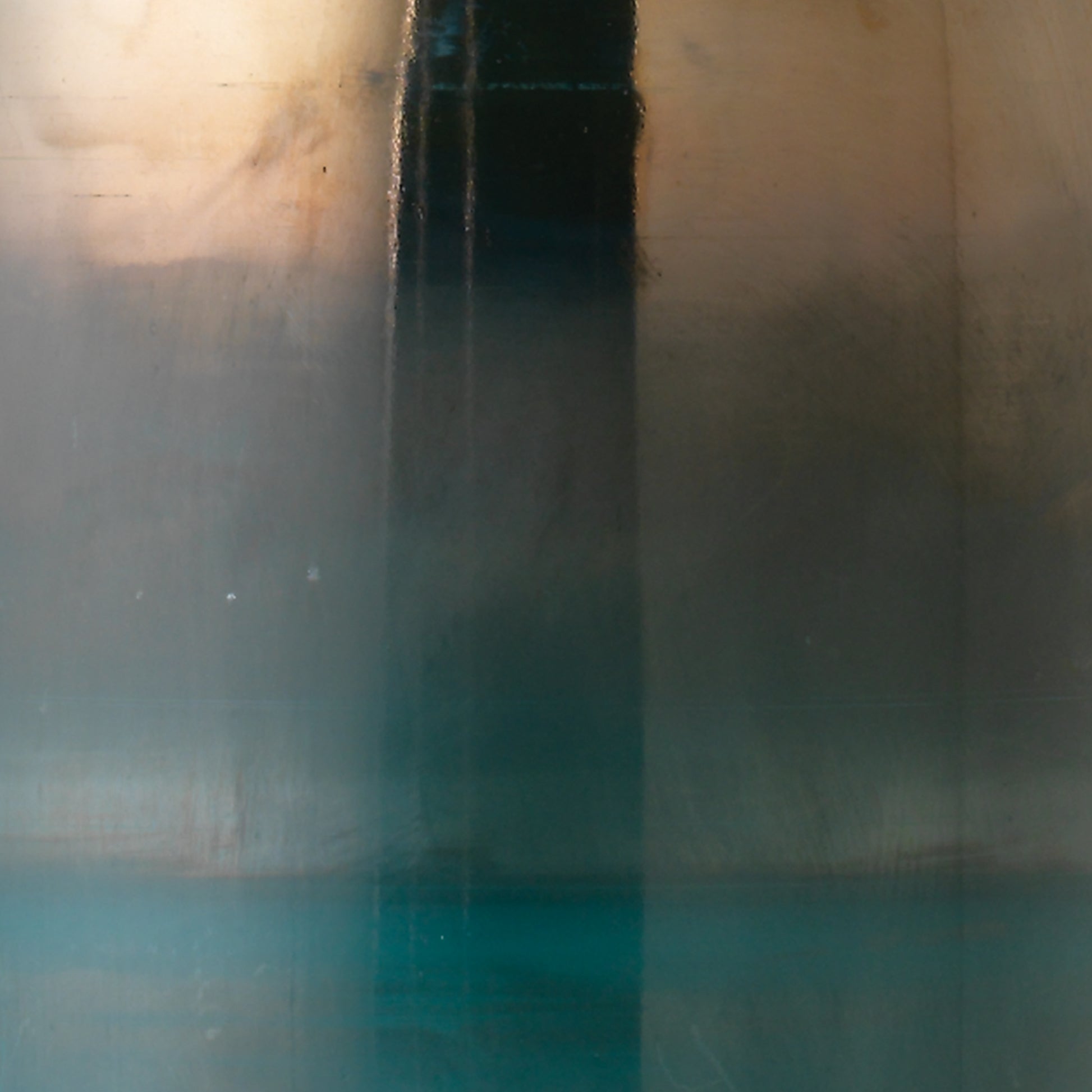 Vapor Metallic Glass 1-Light Pendant, Aqua by Jamie Young