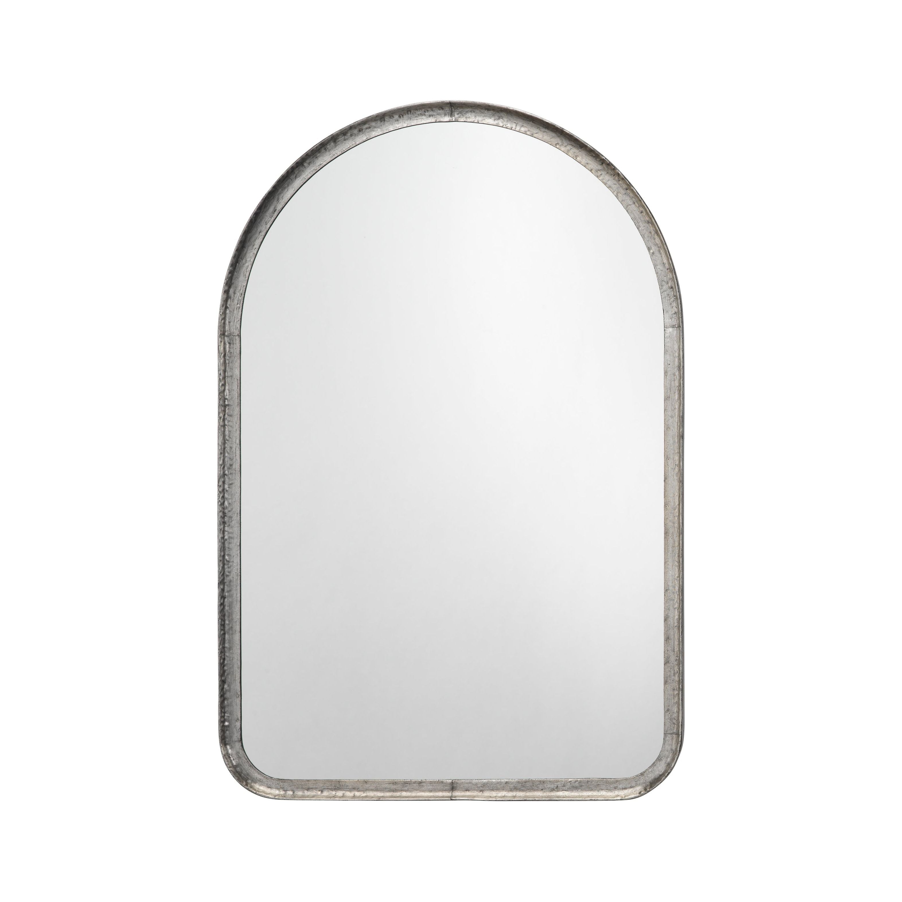 Arch Iron Wall Mirror Silver by Jamie Young