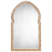 Bardot Bone & Wood Arch Wall Mirror 60" by Jamie Young