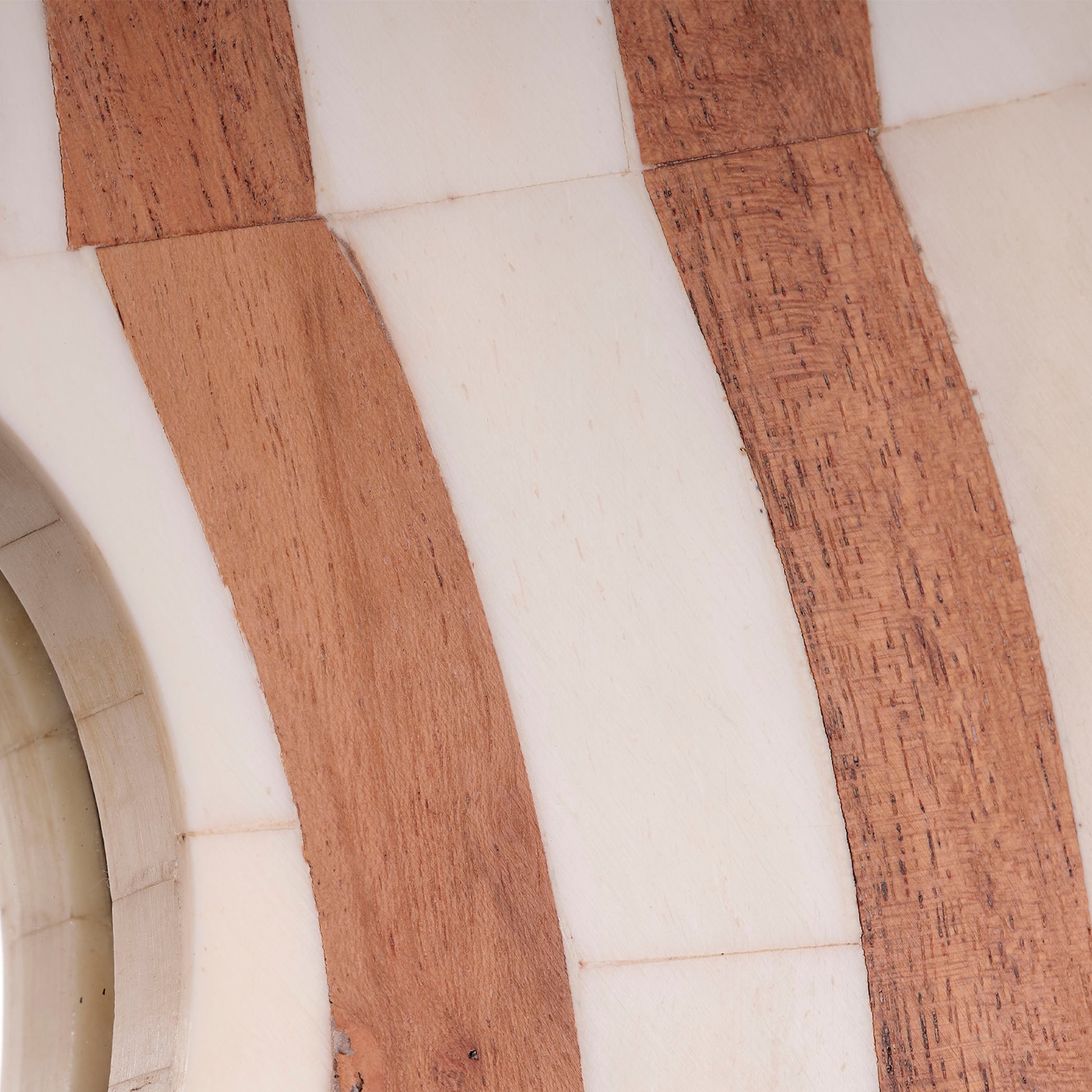 Bardot Bone & Wood Arch Wall Mirror by Jamie Young