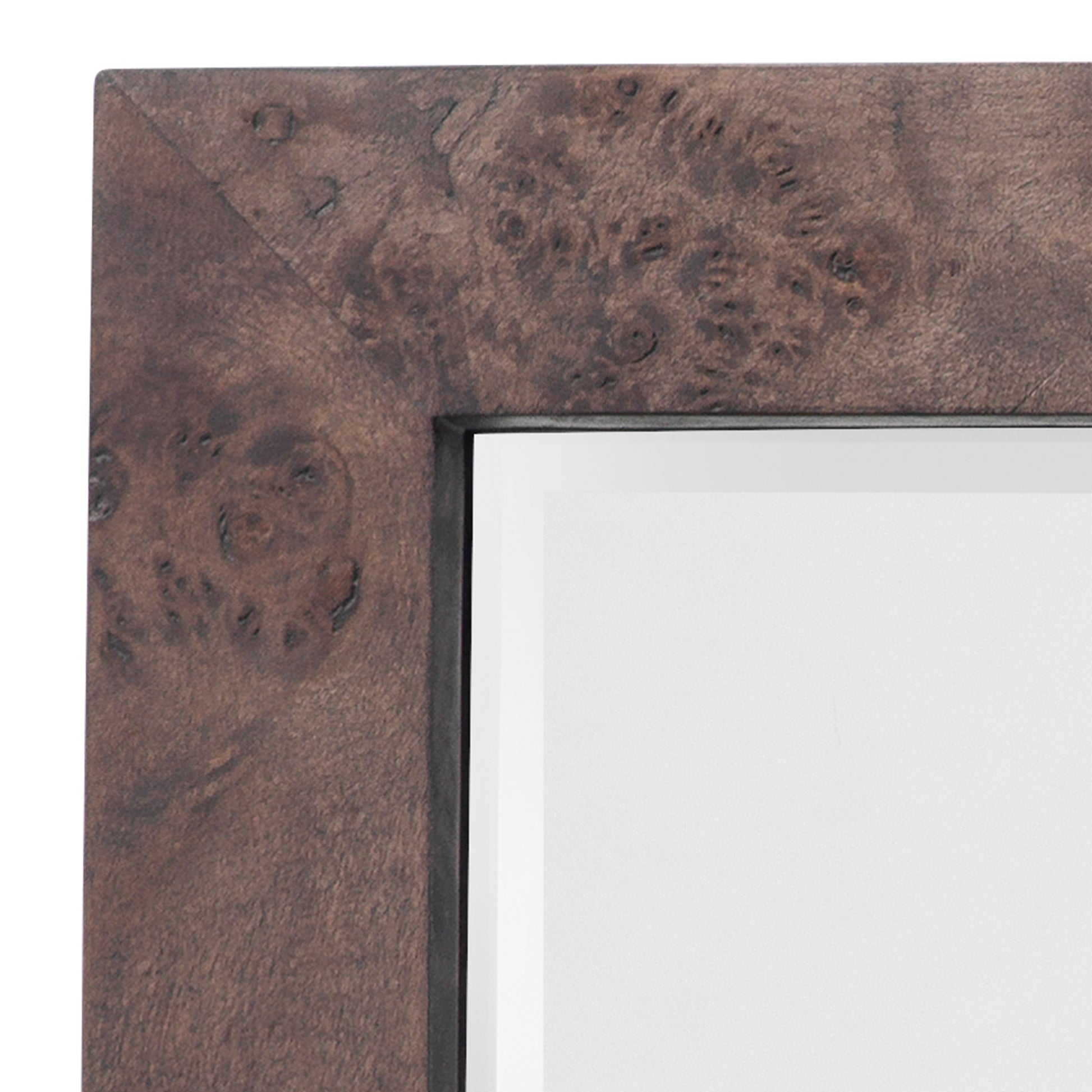 Chandler Rectangle Wood Wall Mirror by Jamie Young
