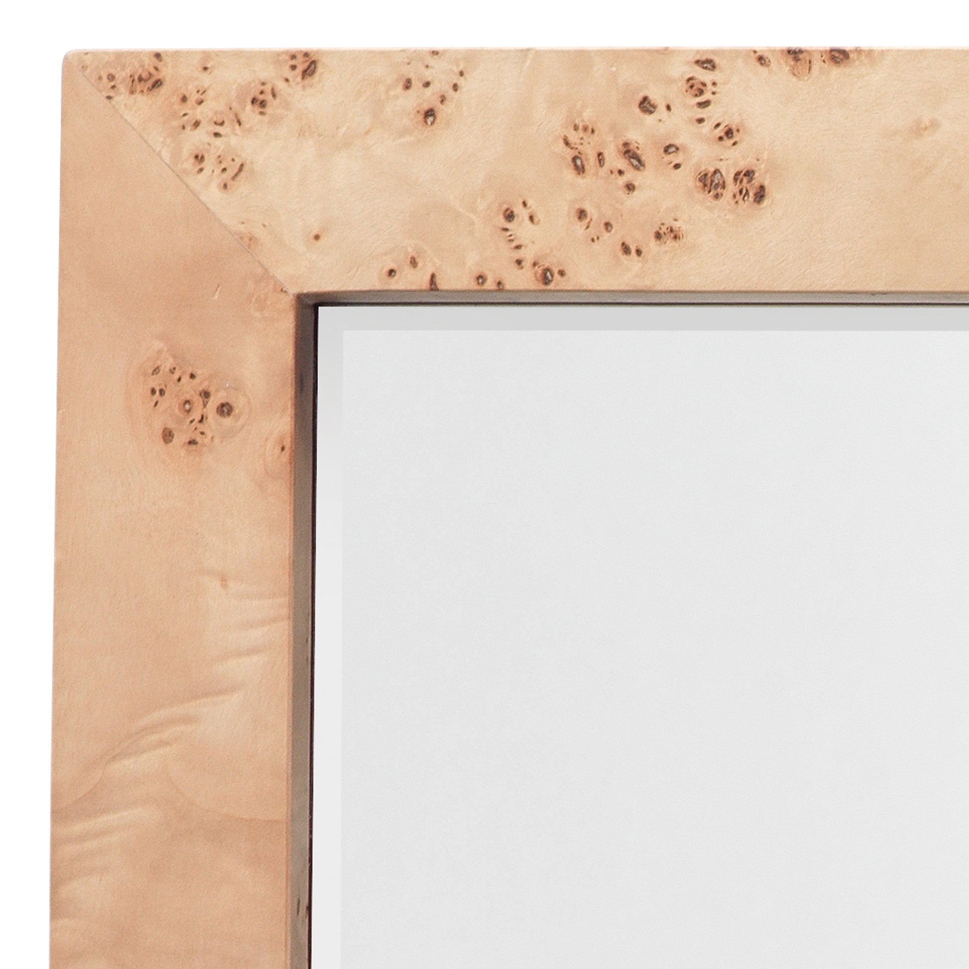 Chandler Rectangle Wood Wall Mirror by Jamie Young