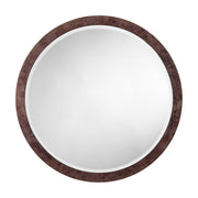 Chandler Round Wall Mirror Charcoal by Jamie Young