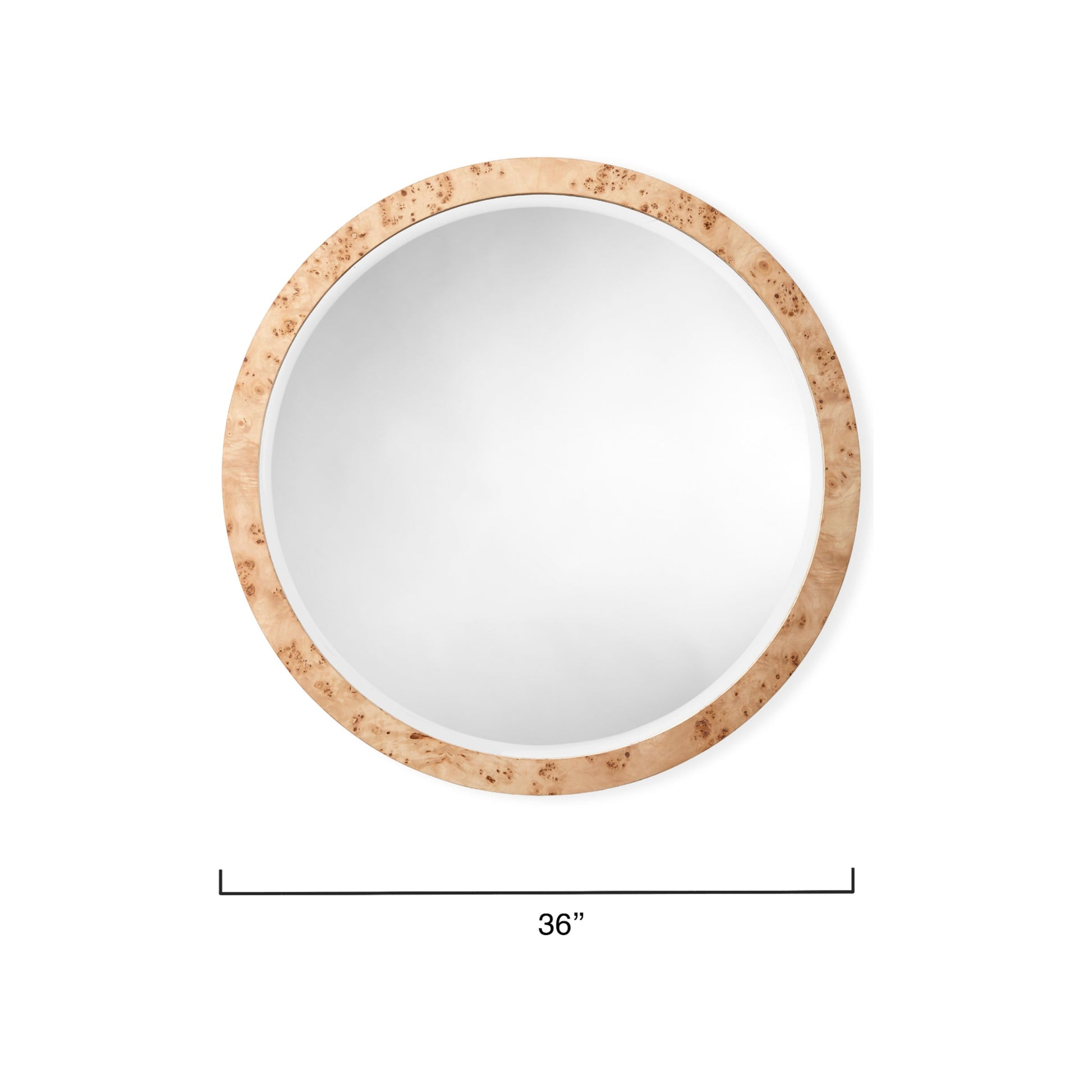 Chandler Round Wall Mirror by Jamie Young