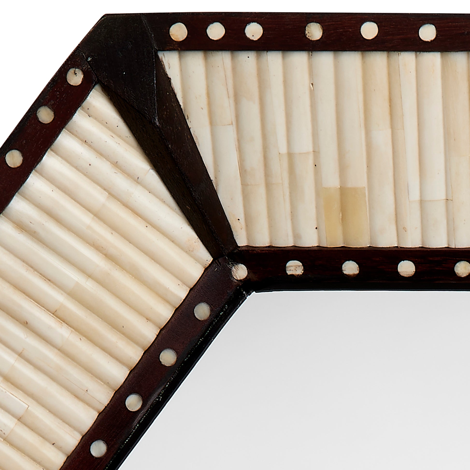 Colony Camel Bone Mirror by Jamie Young