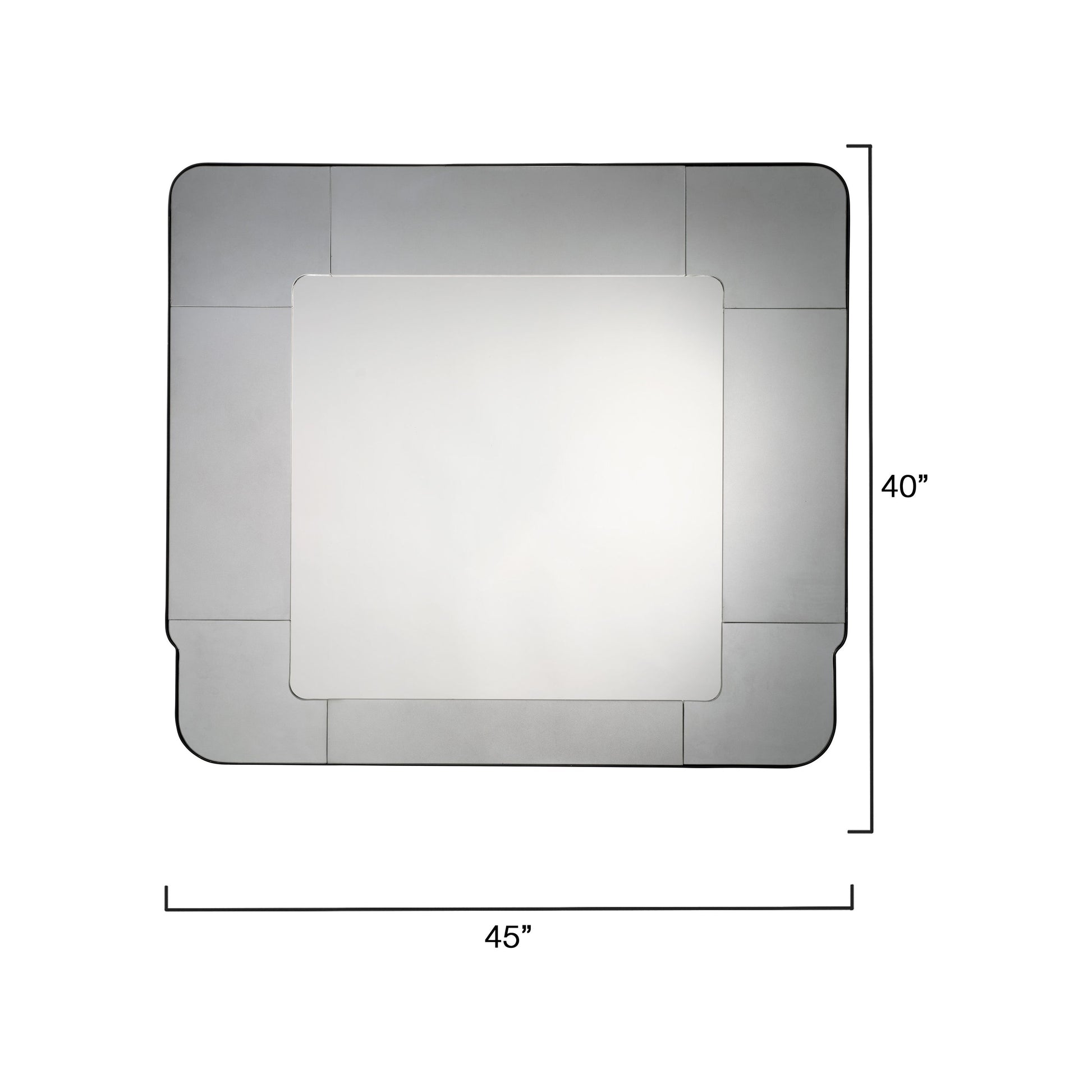 Elemental Antique Mercury Glass Wall Mirror, Large by Jamie Young