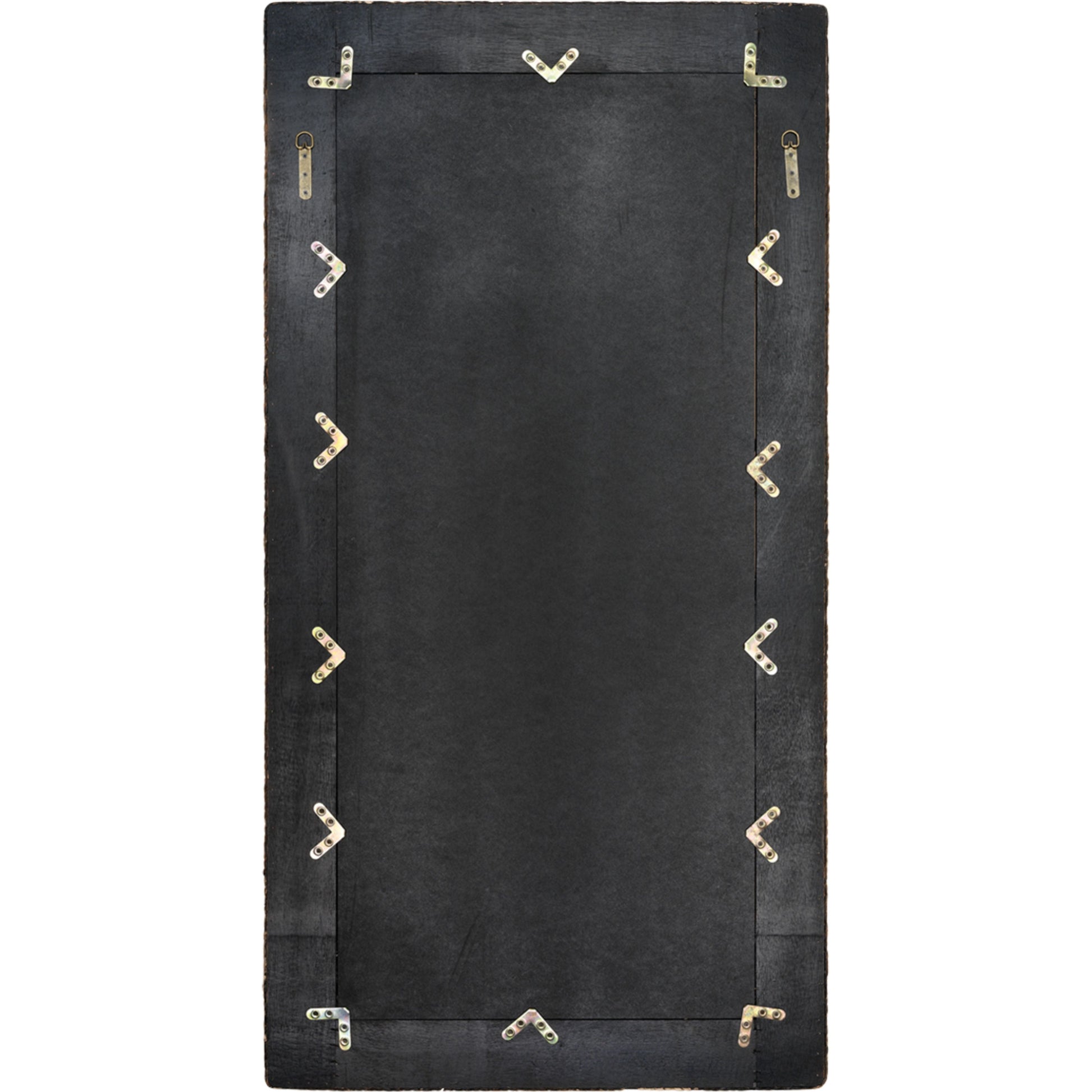 Evergreen Braided Seagrass Rectangle Wall Mirror, Natural by Jamie Young