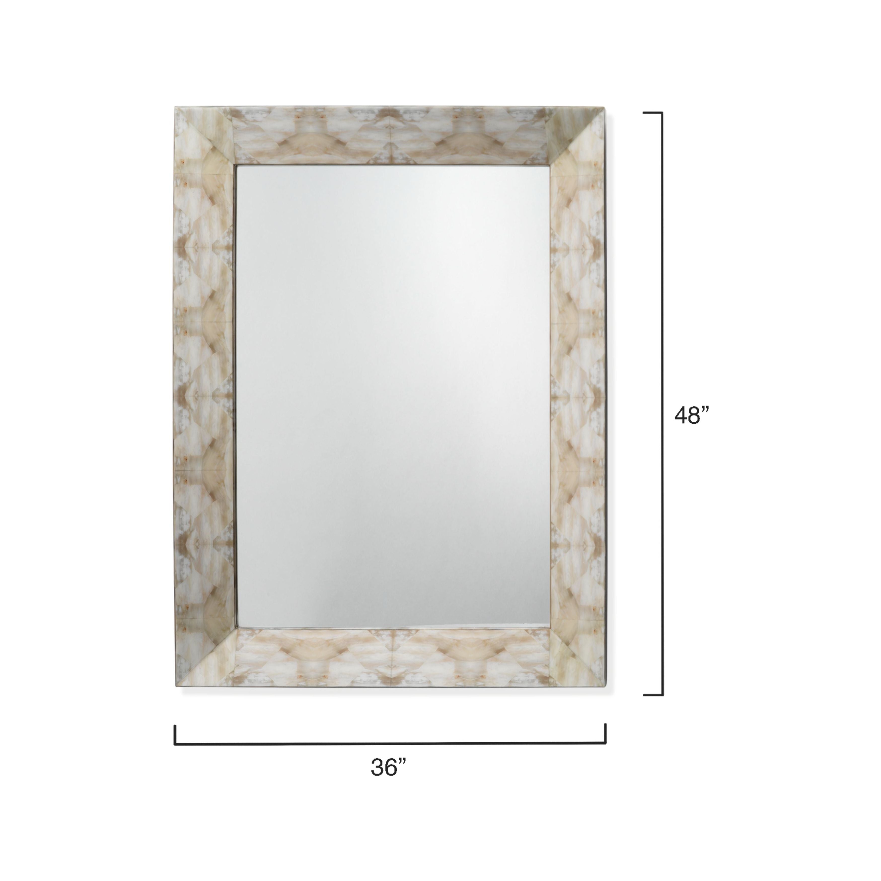 Fragment Rectangle Wall Mirror by Jamie Young