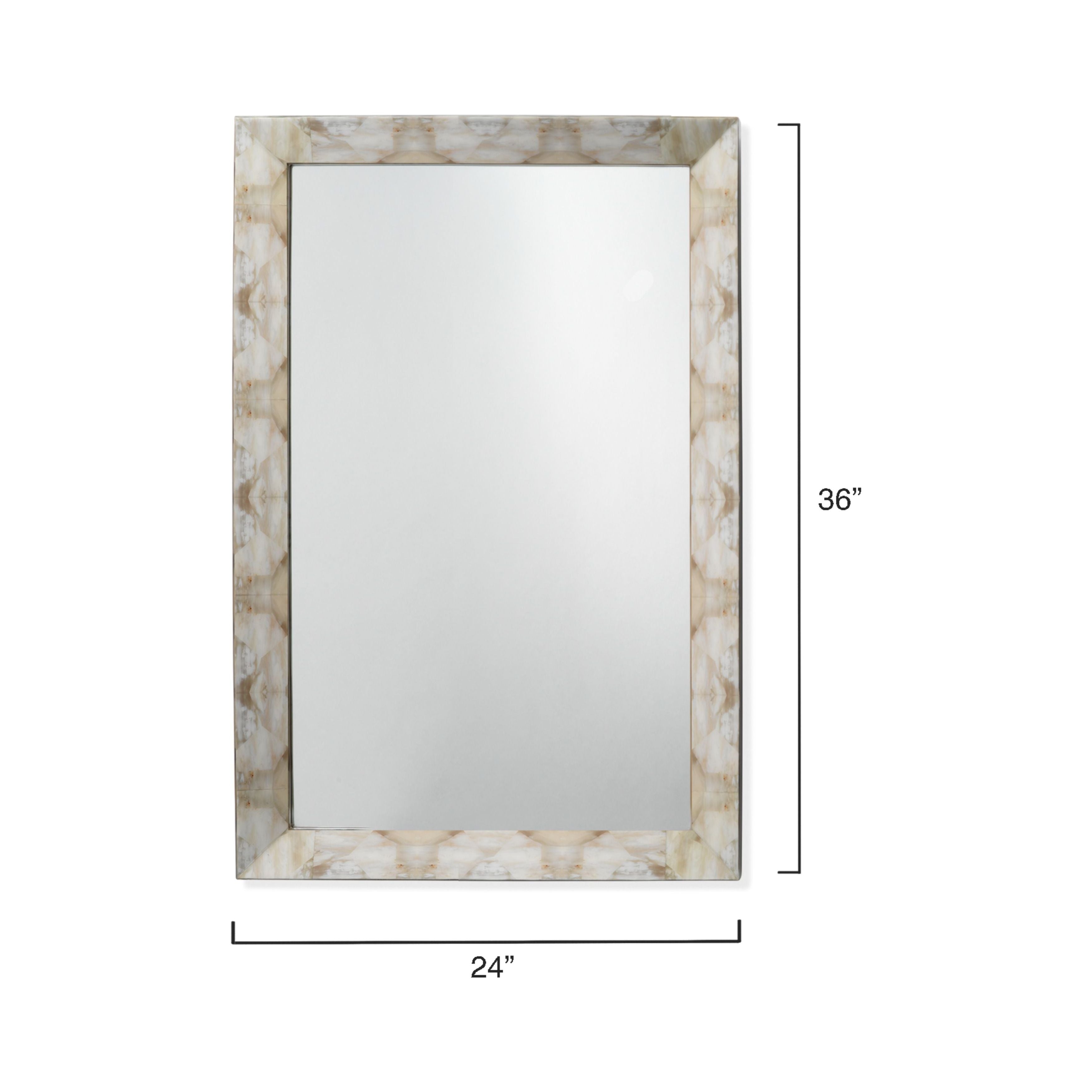 Fragment Rectangle Wall Mirror by Jamie Young
