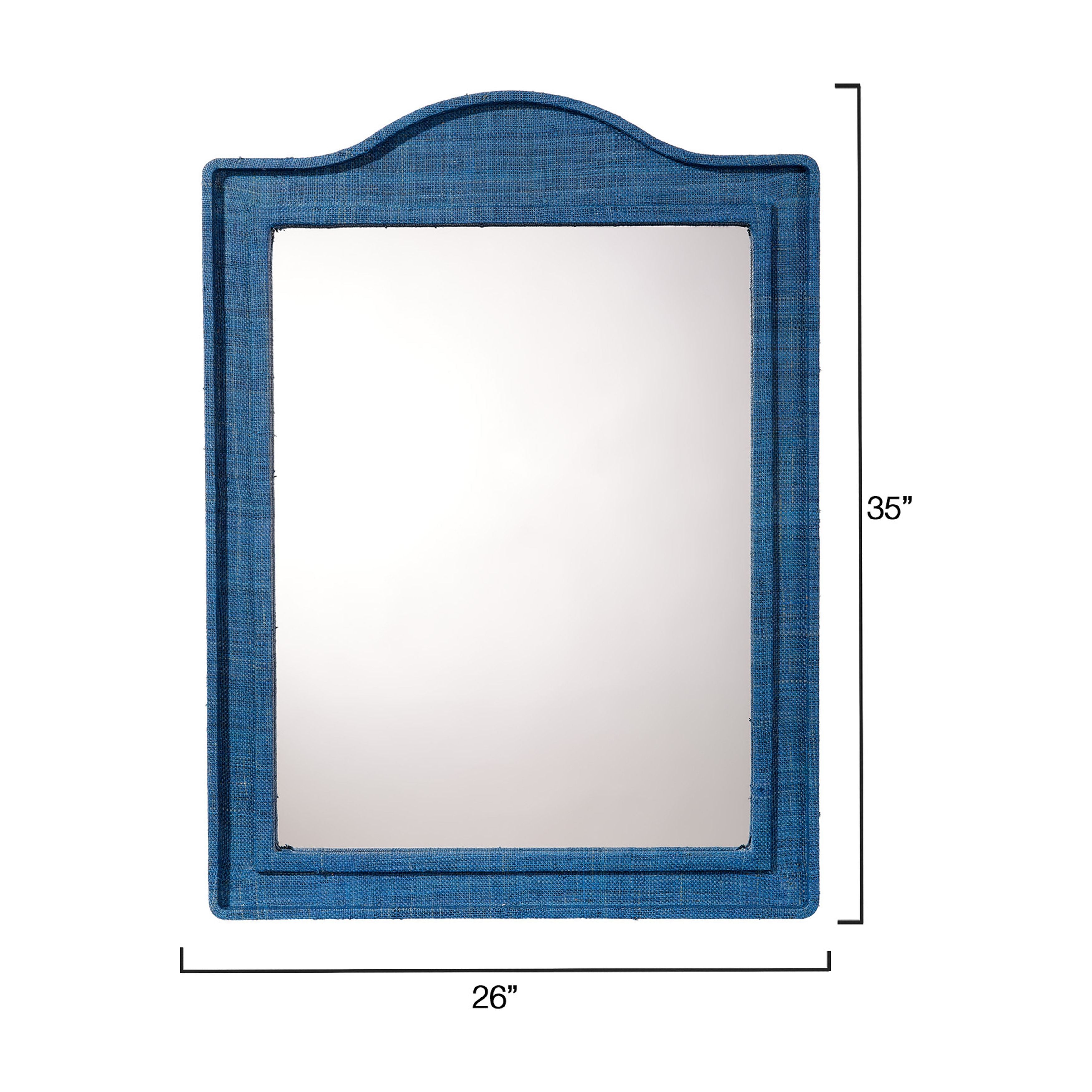 Hilltop Raffia Arch Wall Mirror by Jamie Young