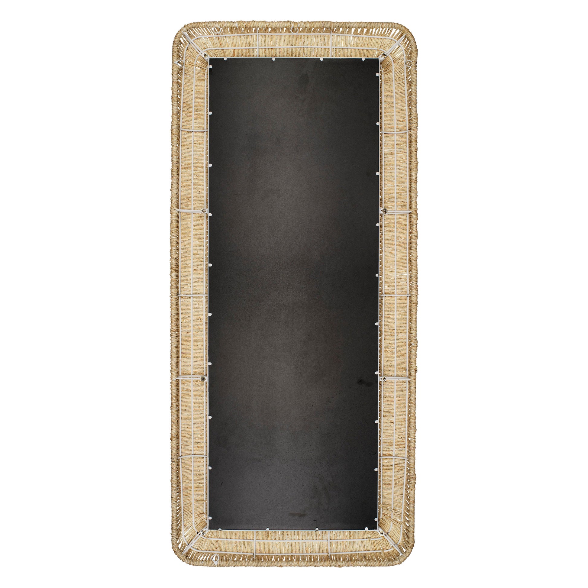 Hollis Rectangle Rope Floor Mirror by Jamie Young