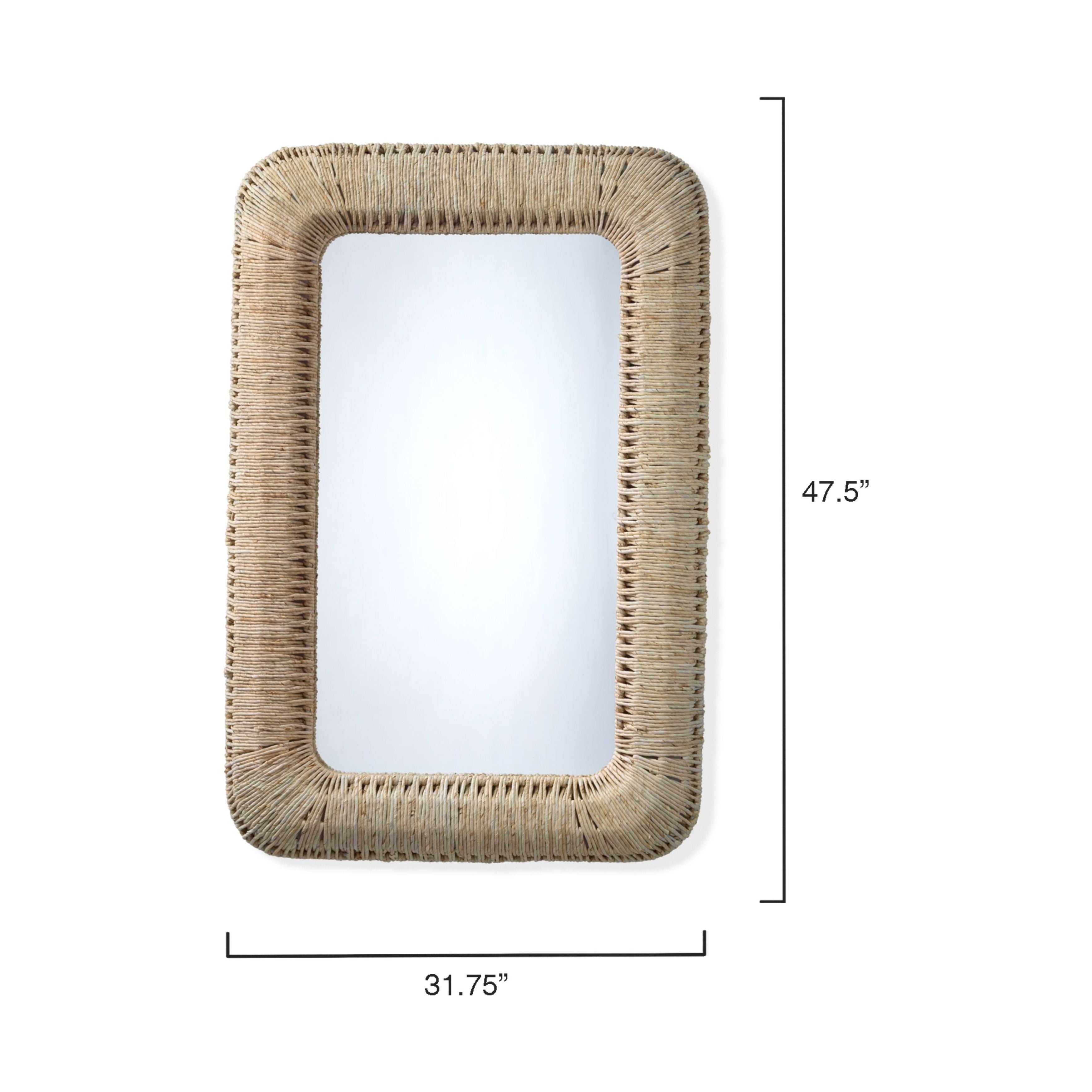 Hollis Rectangle Wall Mirror by Jamie Young