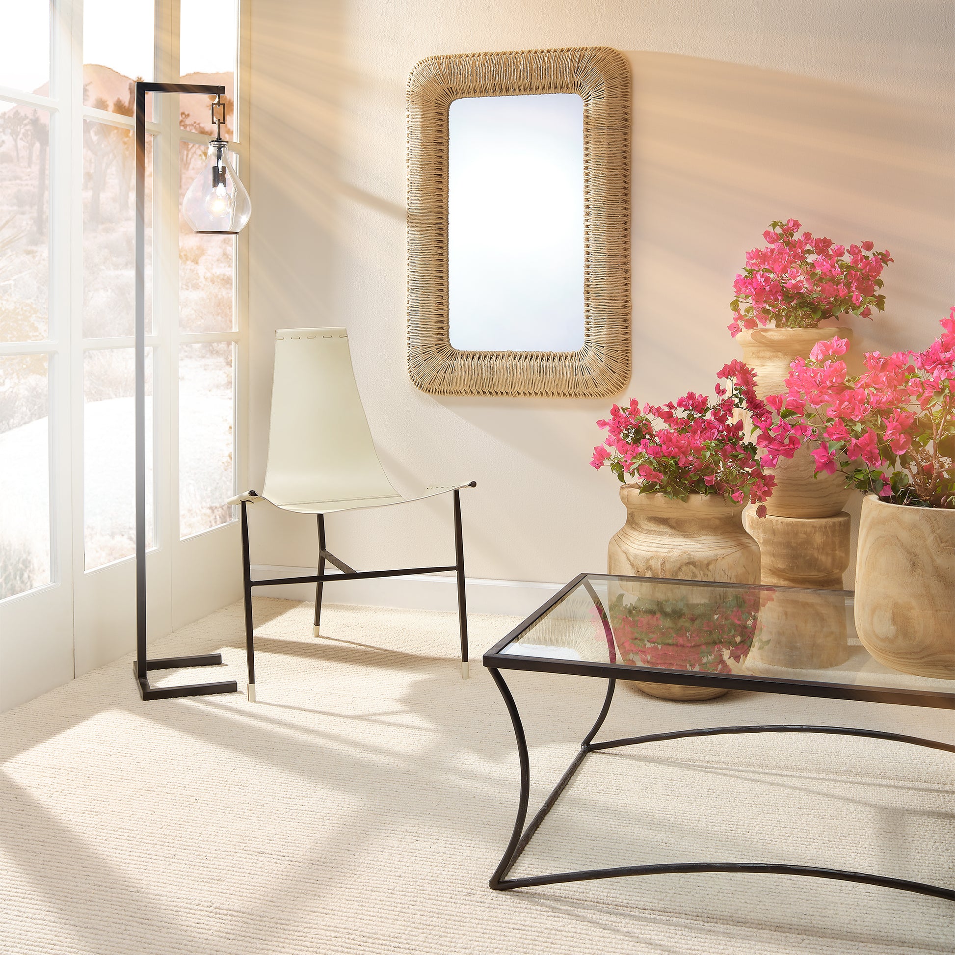 Hollis Rectangle Wall Mirror by Jamie Young