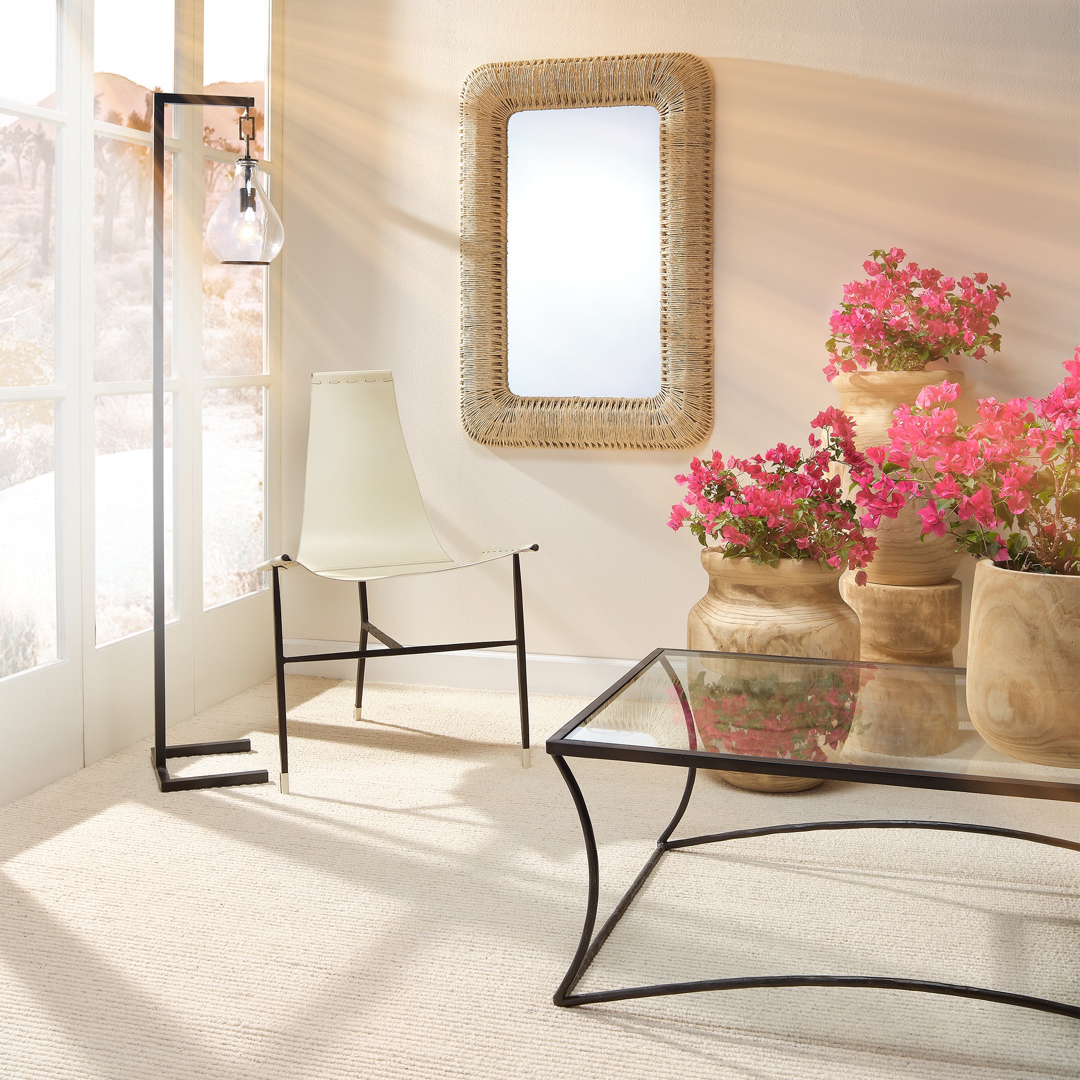 Hollis Rectangle Wall Mirror by Jamie Young