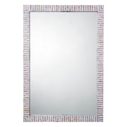 Marmont Mother of Pearl Rectangle Wall Mirror by Jamie Young