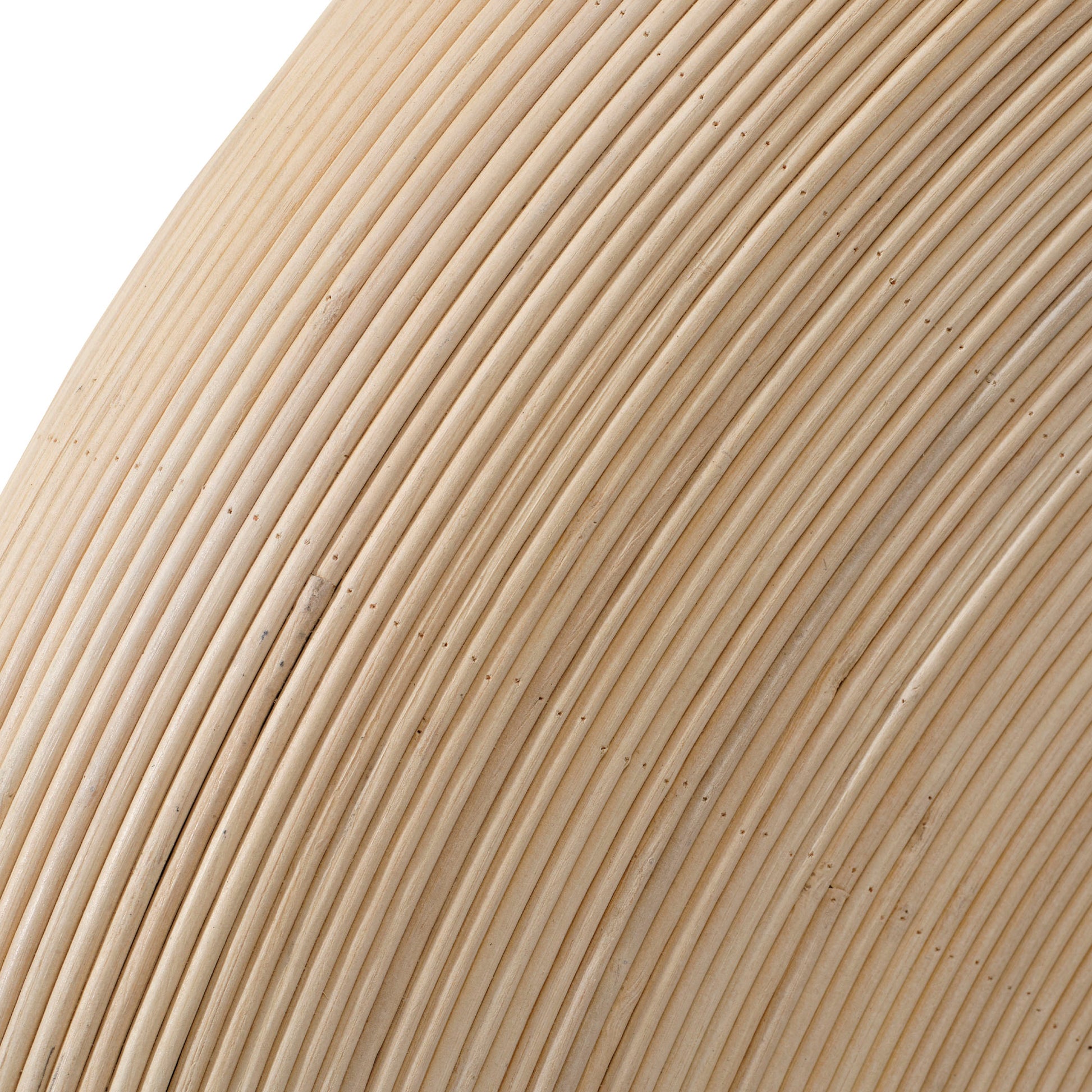 Paddock Bamboo Round Wall Mirror by Jamie Young