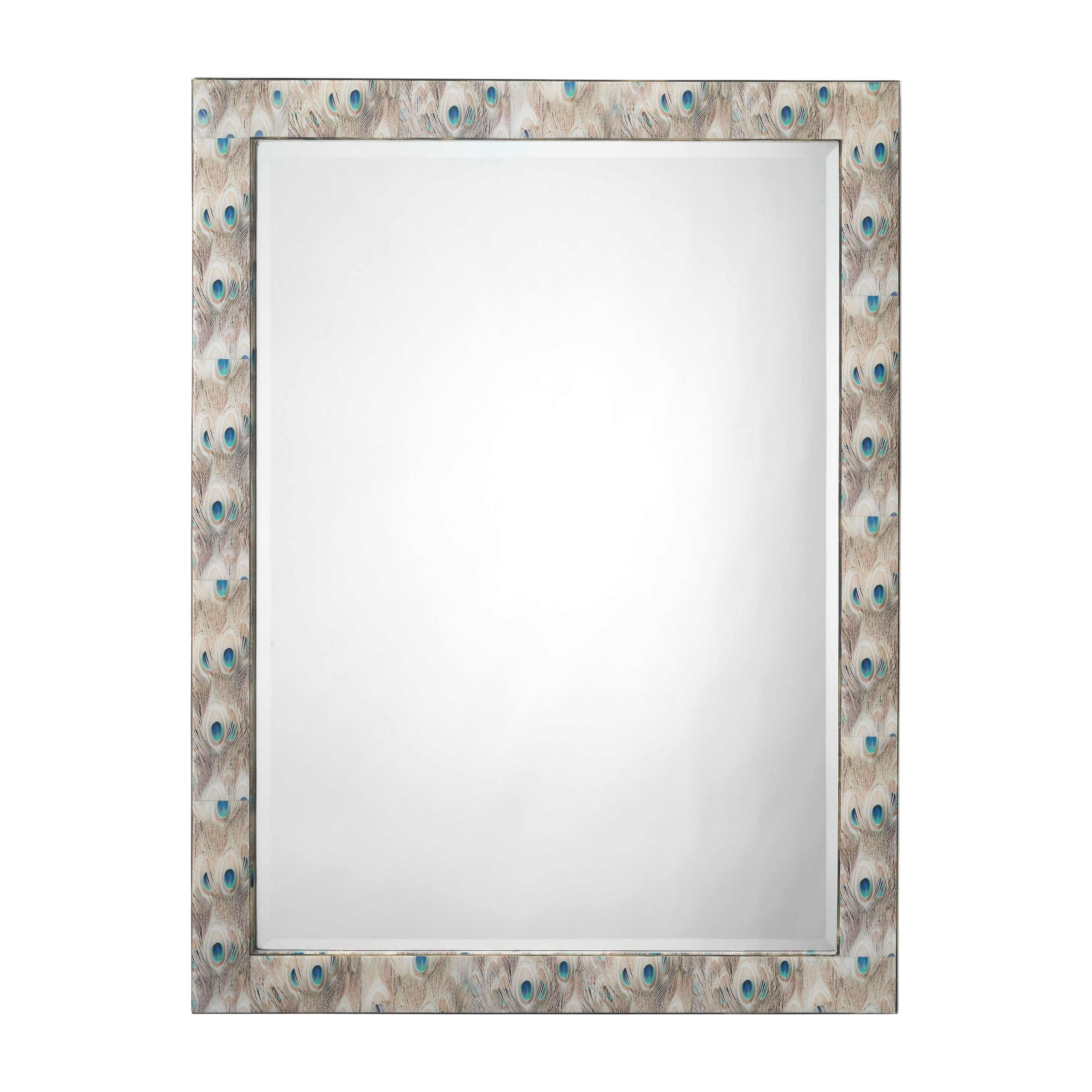 Plume Rectangle Mirror by Jamie Young