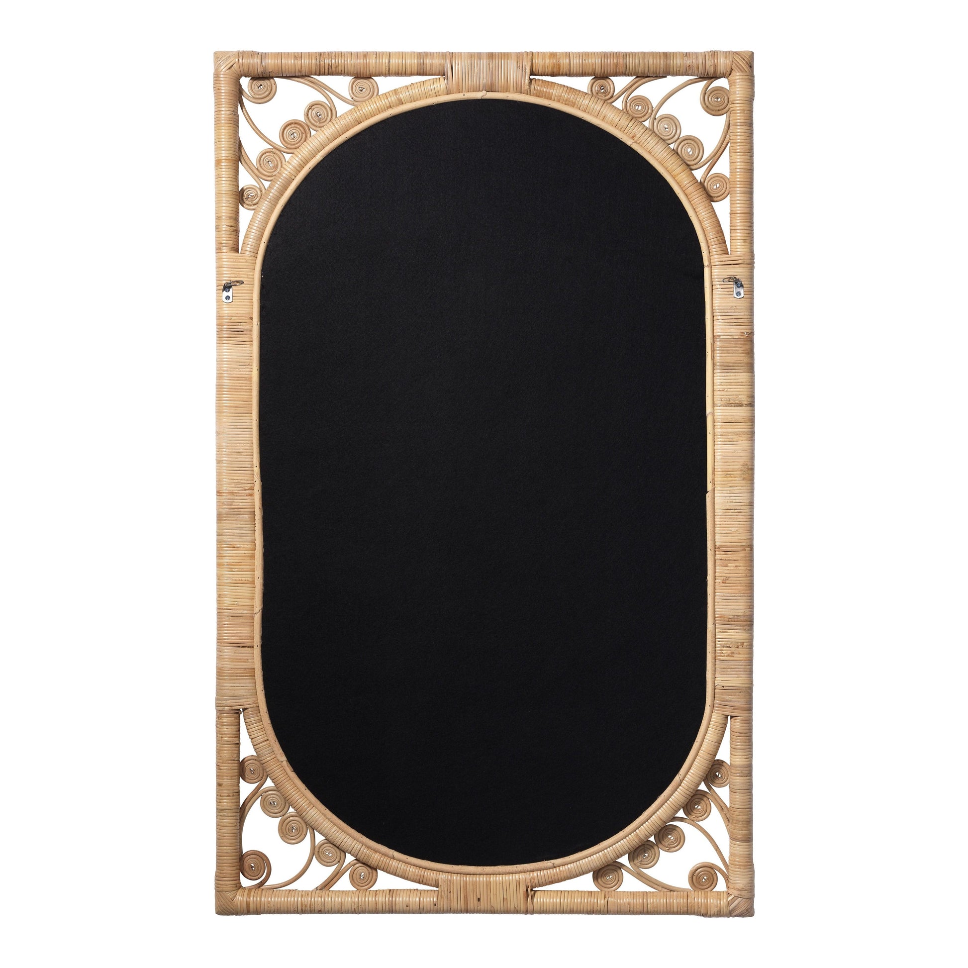 Primrose Rattan Wall Mirror by Jamie Young