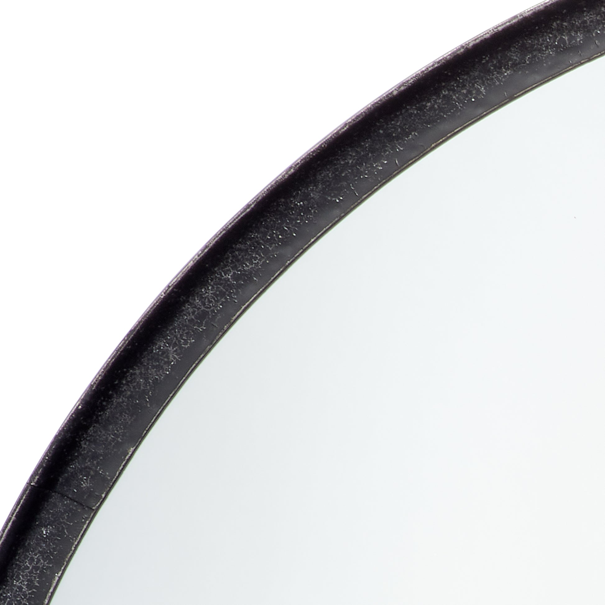 Refined Iron Round Wall Mirror by Jamie Young
