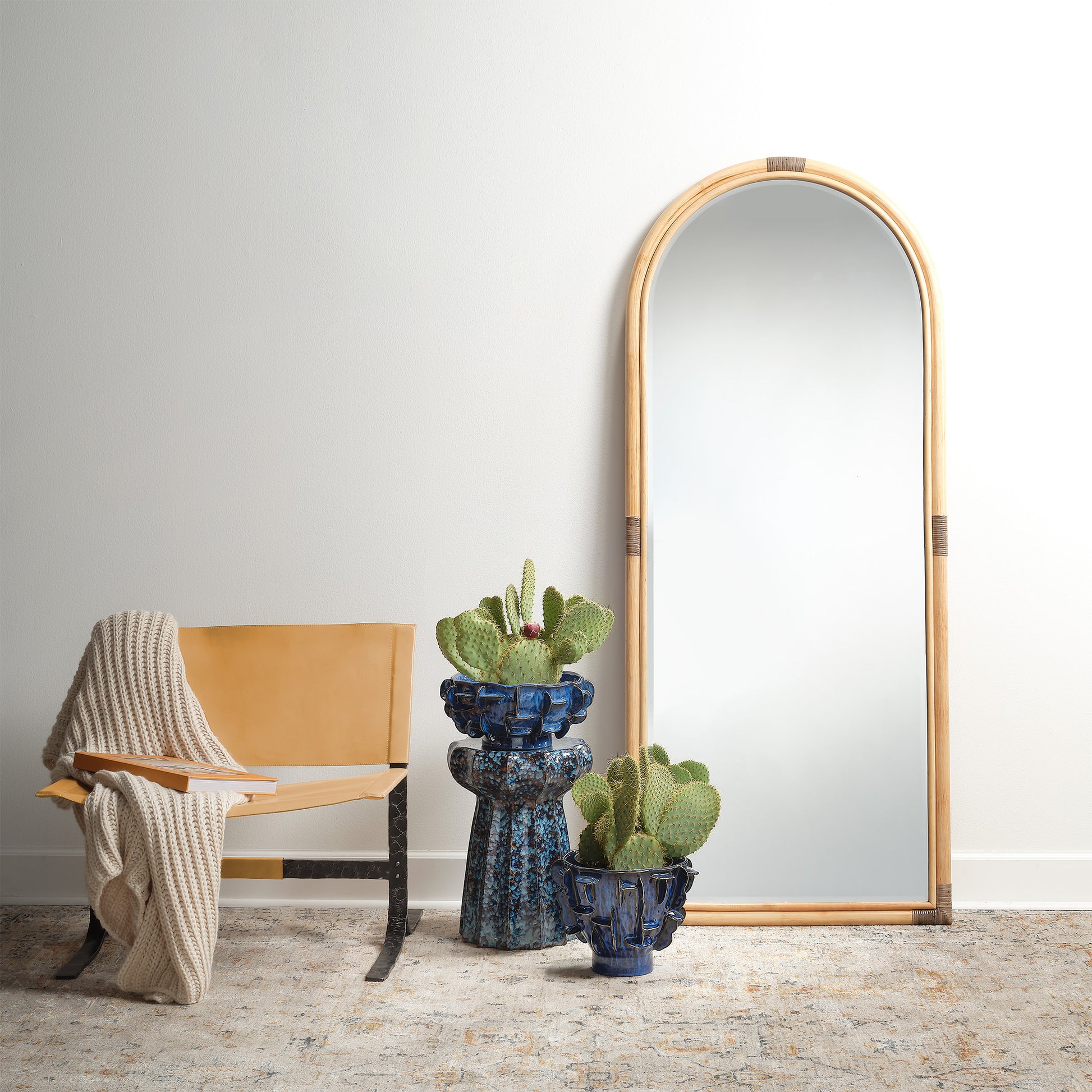Saltwater Arch Floor Mirror by Jamie Young