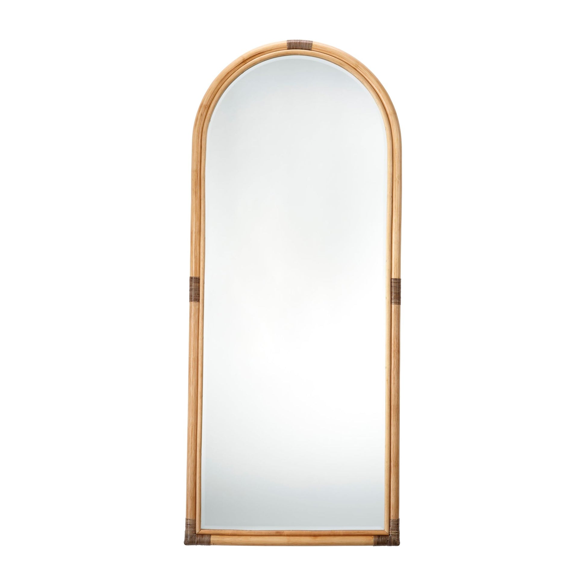Saltwater Arch Floor Mirror Natural by Jamie Young