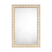 Sama Wood & Bone Inlay Rectangle Wall Mirror by Jamie Young