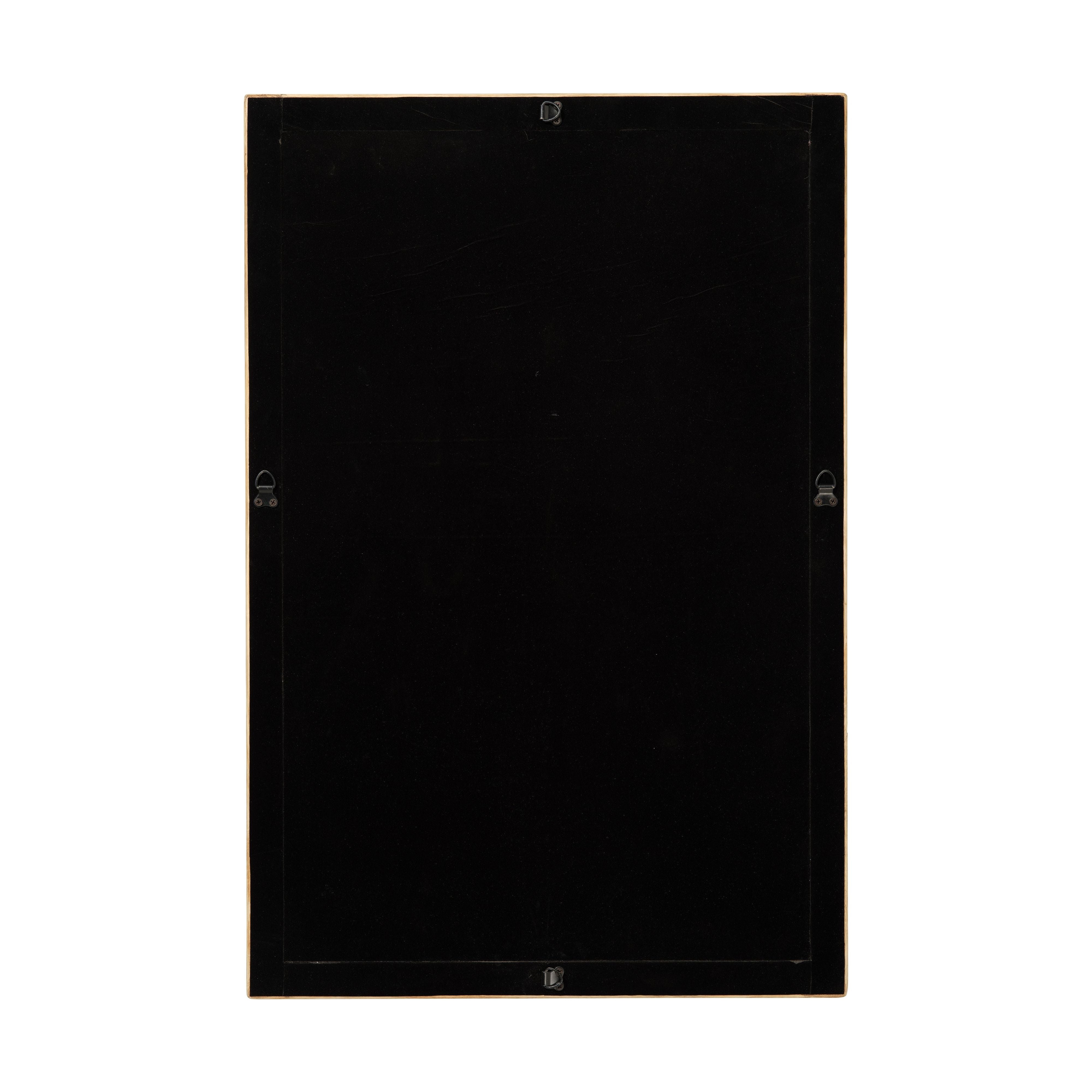 Sama Wood & Bone Inlay Rectangle Wall Mirror by Jamie Young