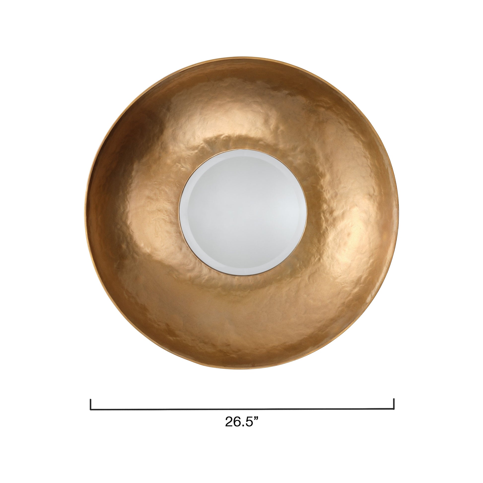Theia Iron Round Wall Mirror by Jamie Young