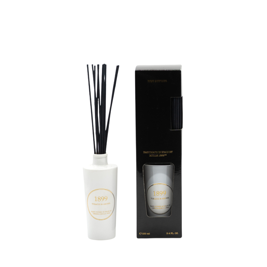 Cereria Molla Tobacco & Amber Gold Edition Reed Diffuser 3.4 fl oz by Cereria Molla