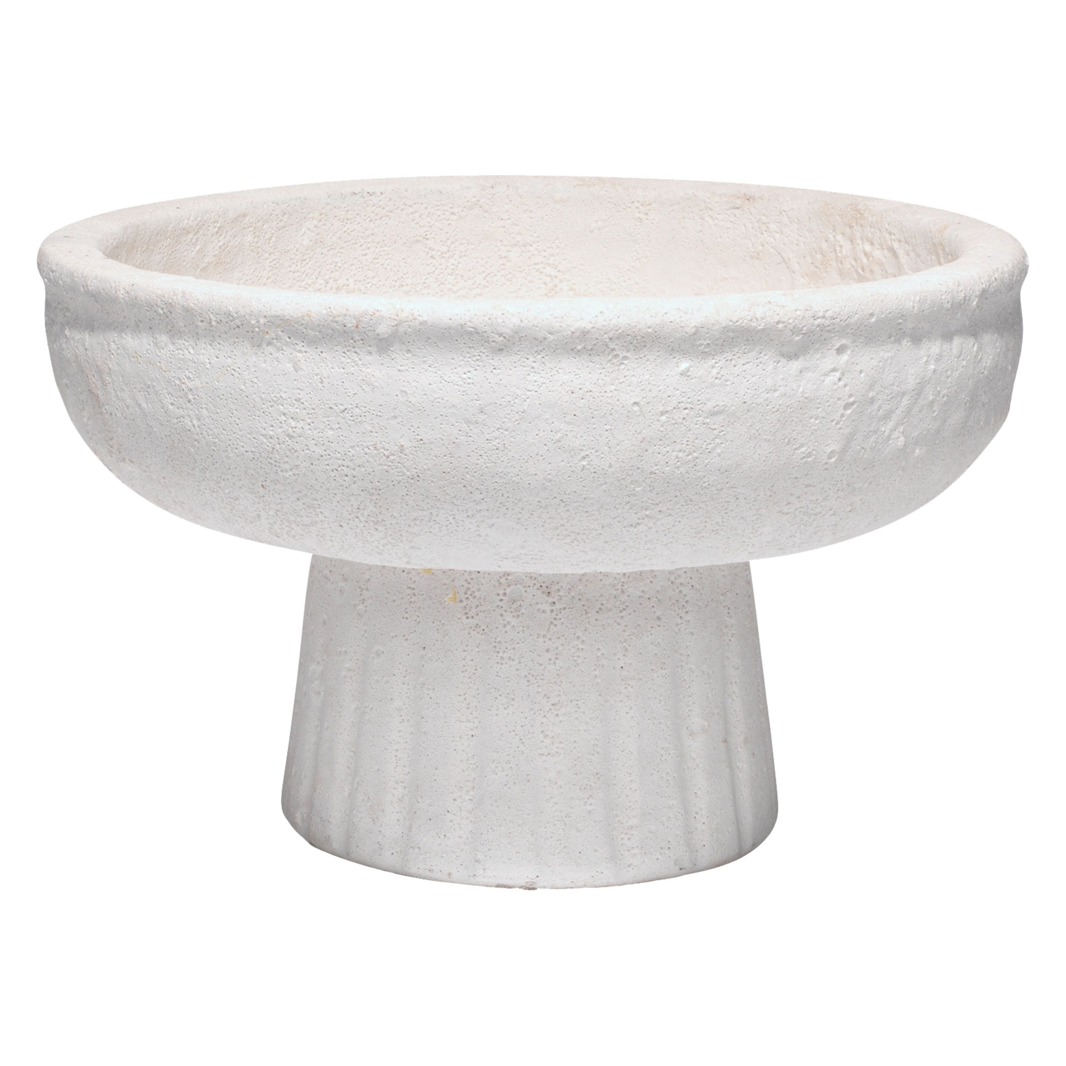 Aegean Ceramic Pedestal Decorative Bowl
