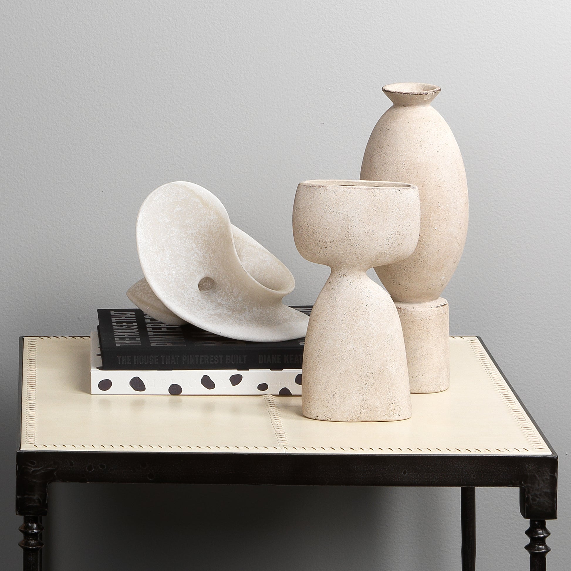 Amorphous Resin Decorative Table Object, White by Jamie Young