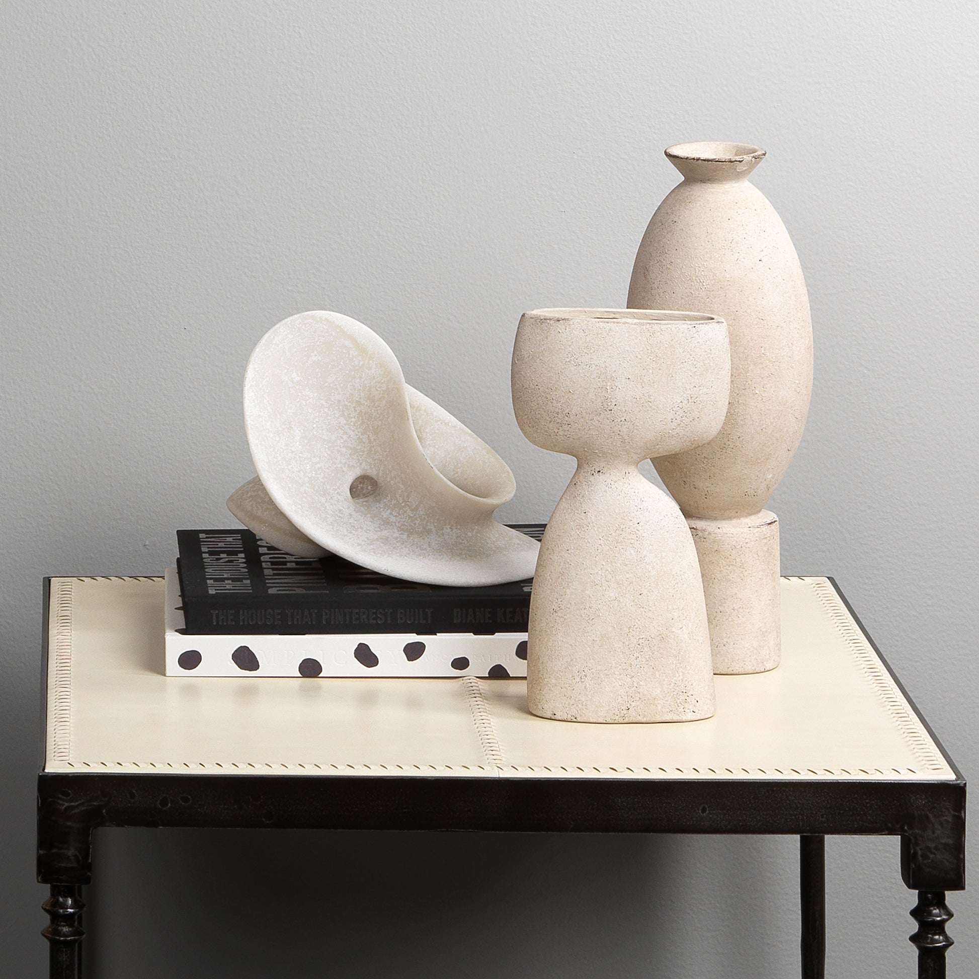 Anatomy Ceramic Decorative Vase by Jamie Young
