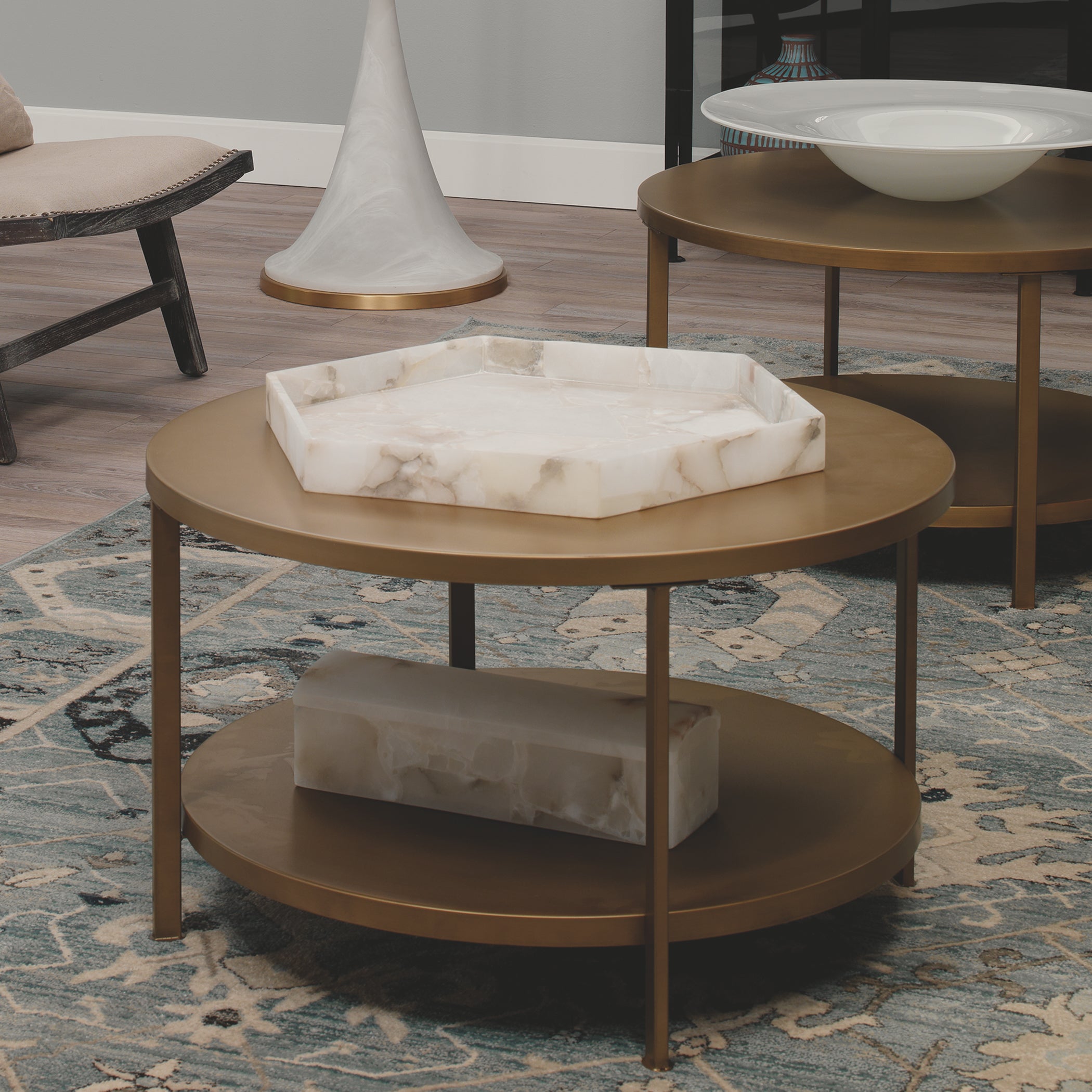 Antonia Alabaster Tray by Jamie Young