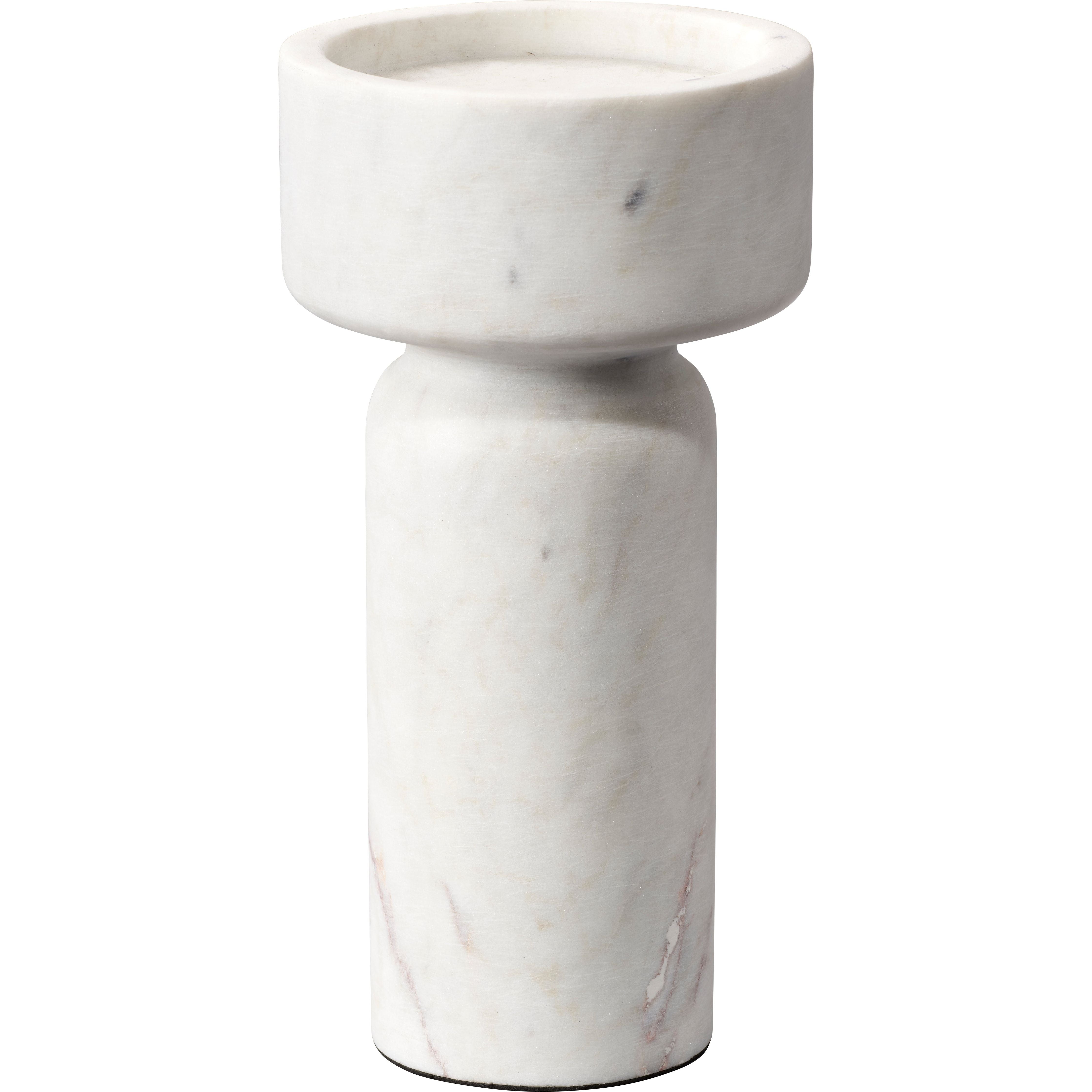 Apollo Marble Candleholder by Jamie Young