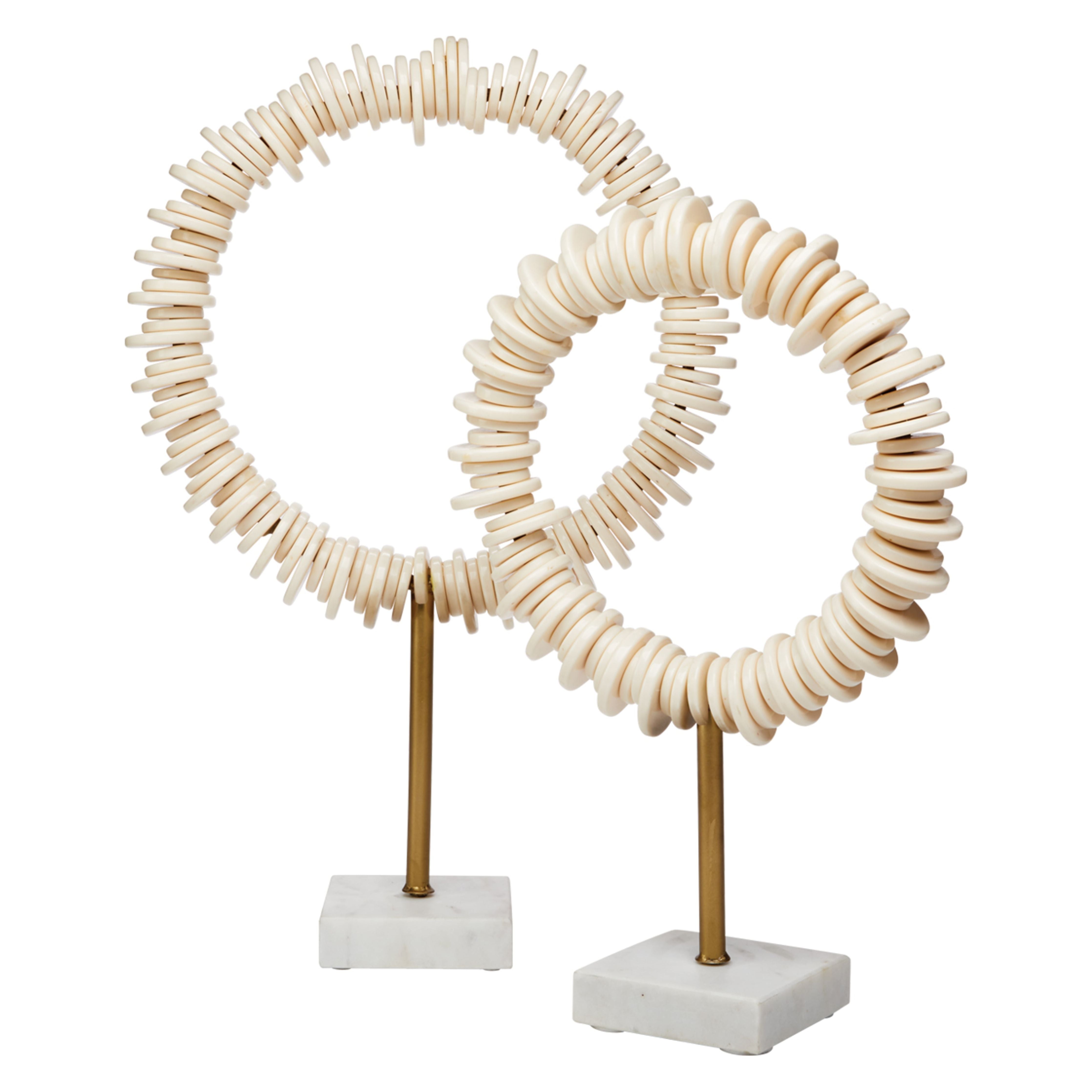 Arena Ring Decorative Sculptures (Set of 2) by Jamie Young